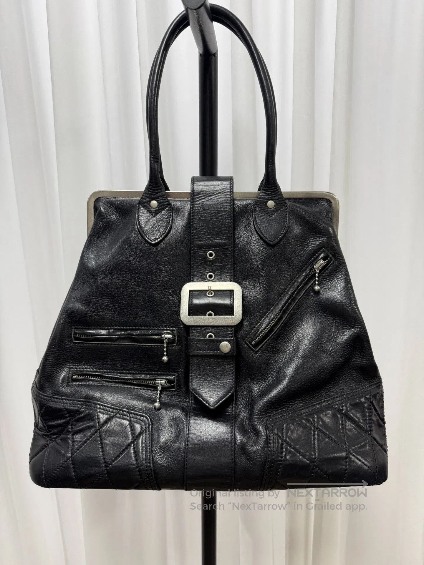 Junya Watanabe Junya Watanabe Cowhide Gold Buckle Handbag. Size ONE SIZE - 1 Thumbnail