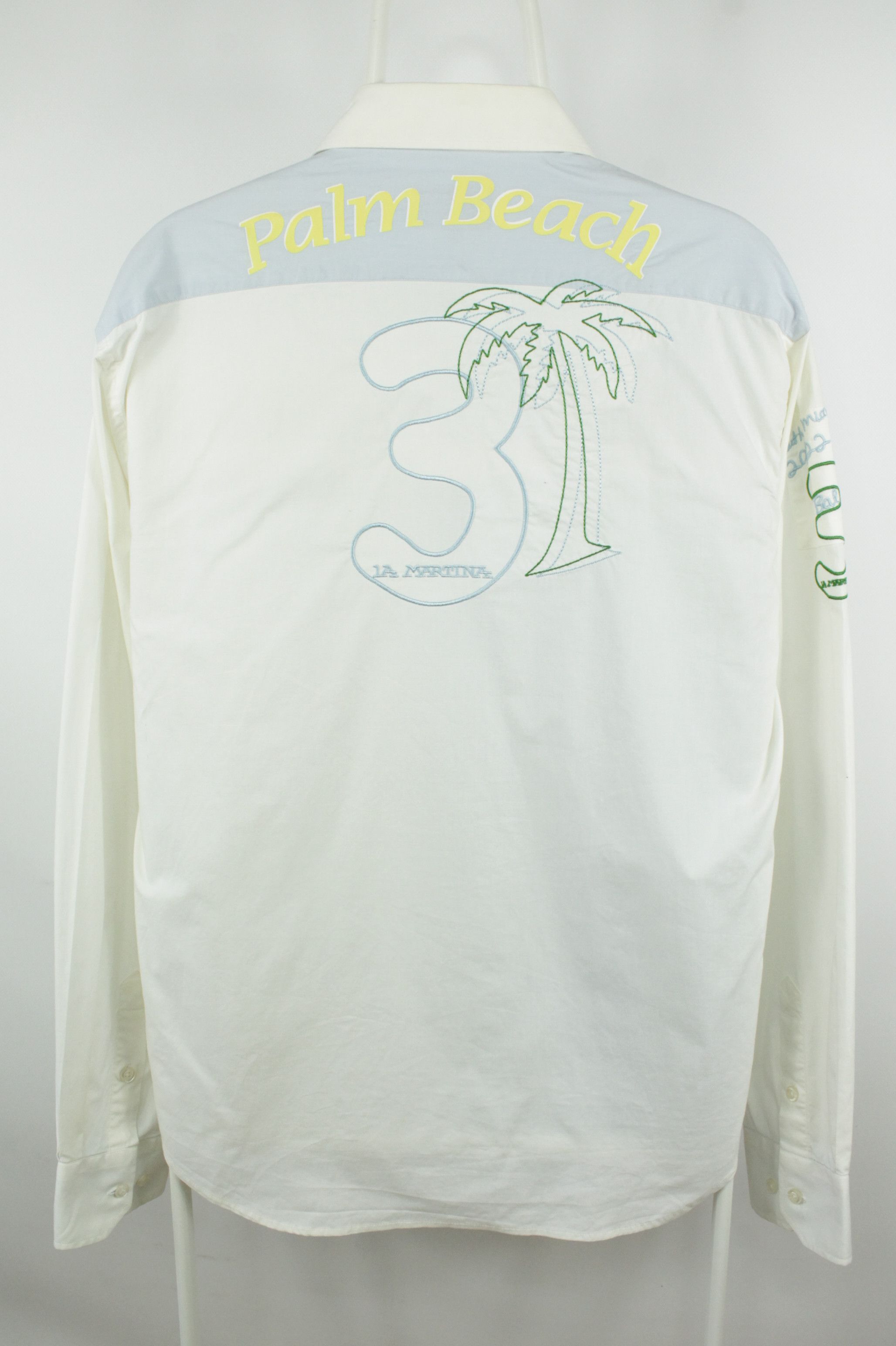 La Martina La Martina Polo Pro-Player Alligator Club Palm Beach Shirt Size US XXL / EU 58 / 5 - 10 Thumbnail