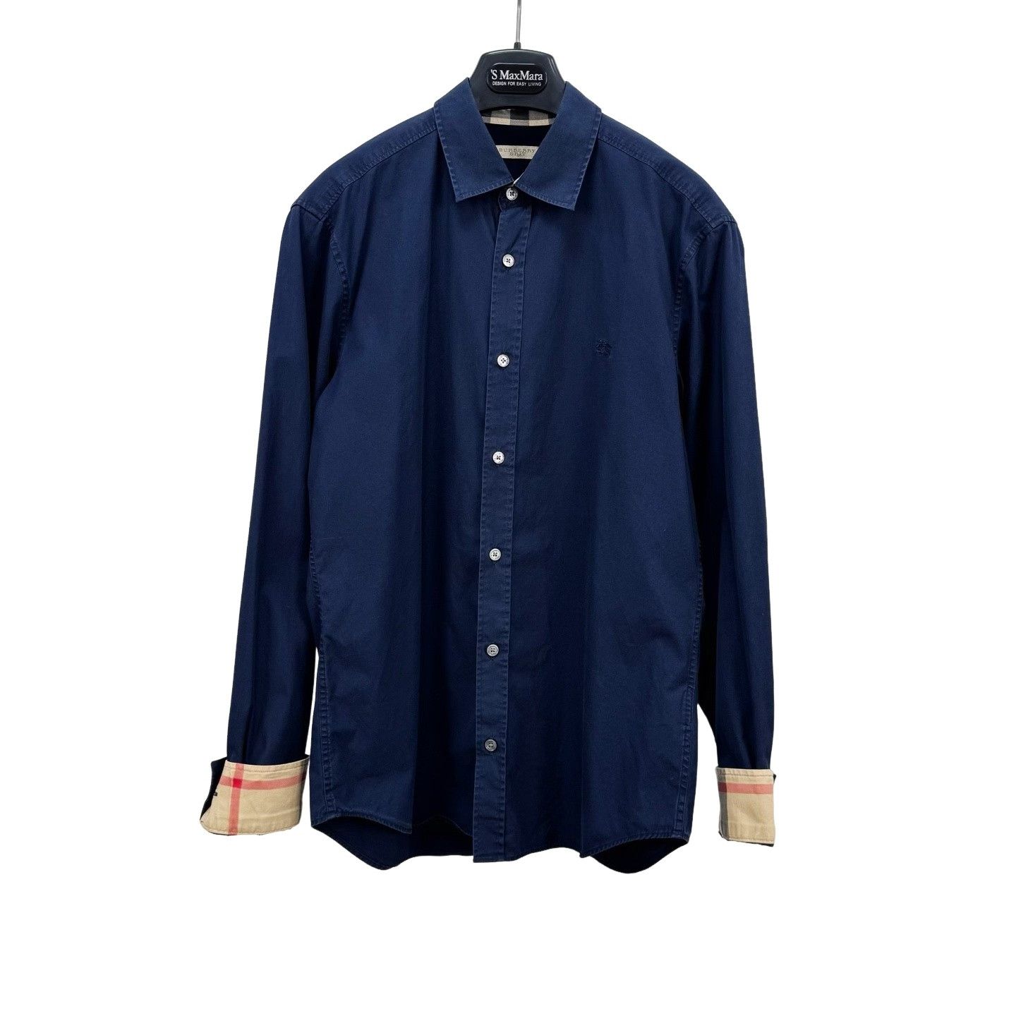 Burberry Burberry Brit Check Cuff Embroidered Shirt Size M Size US M / EU 48-50 / 2 - 1 Thumbnail
