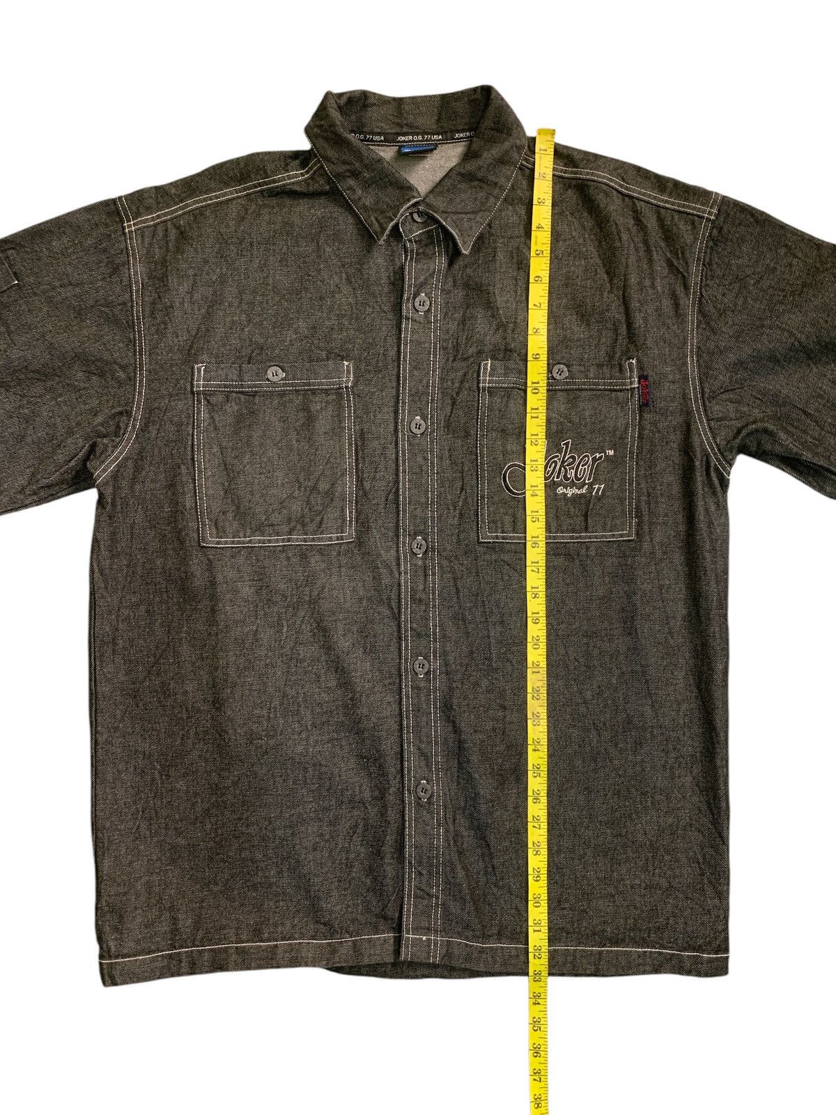 Other Rare Design Joker O.G. 77 USA Denim Shirts Size US XL / EU 56 / 4 - 13 Thumbnail