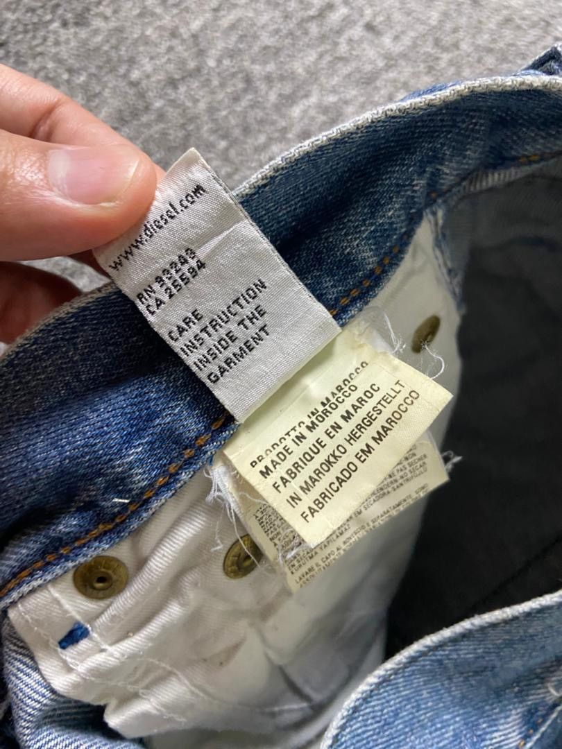 Diesel Diesel Only The Brave Flared Cut Jeans (184) Size US 27 - 4 Thumbnail