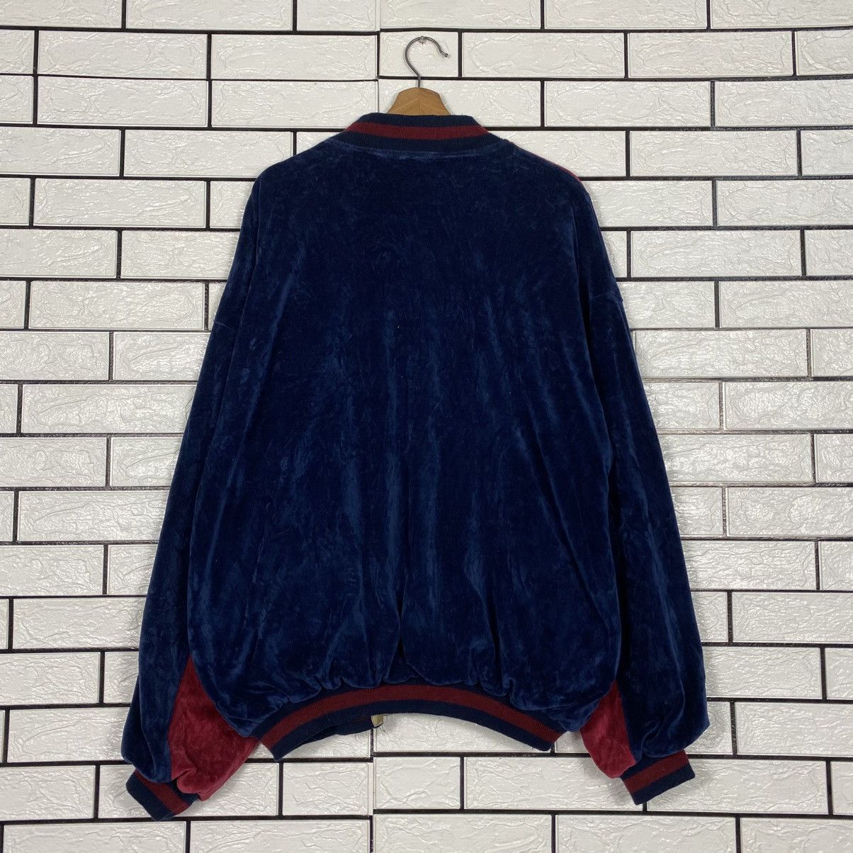 Givenchy Vintage Velvet Reversible Bomber Jacket Givenchy Size US XL / EU 56 / 4 - 11 Thumbnail