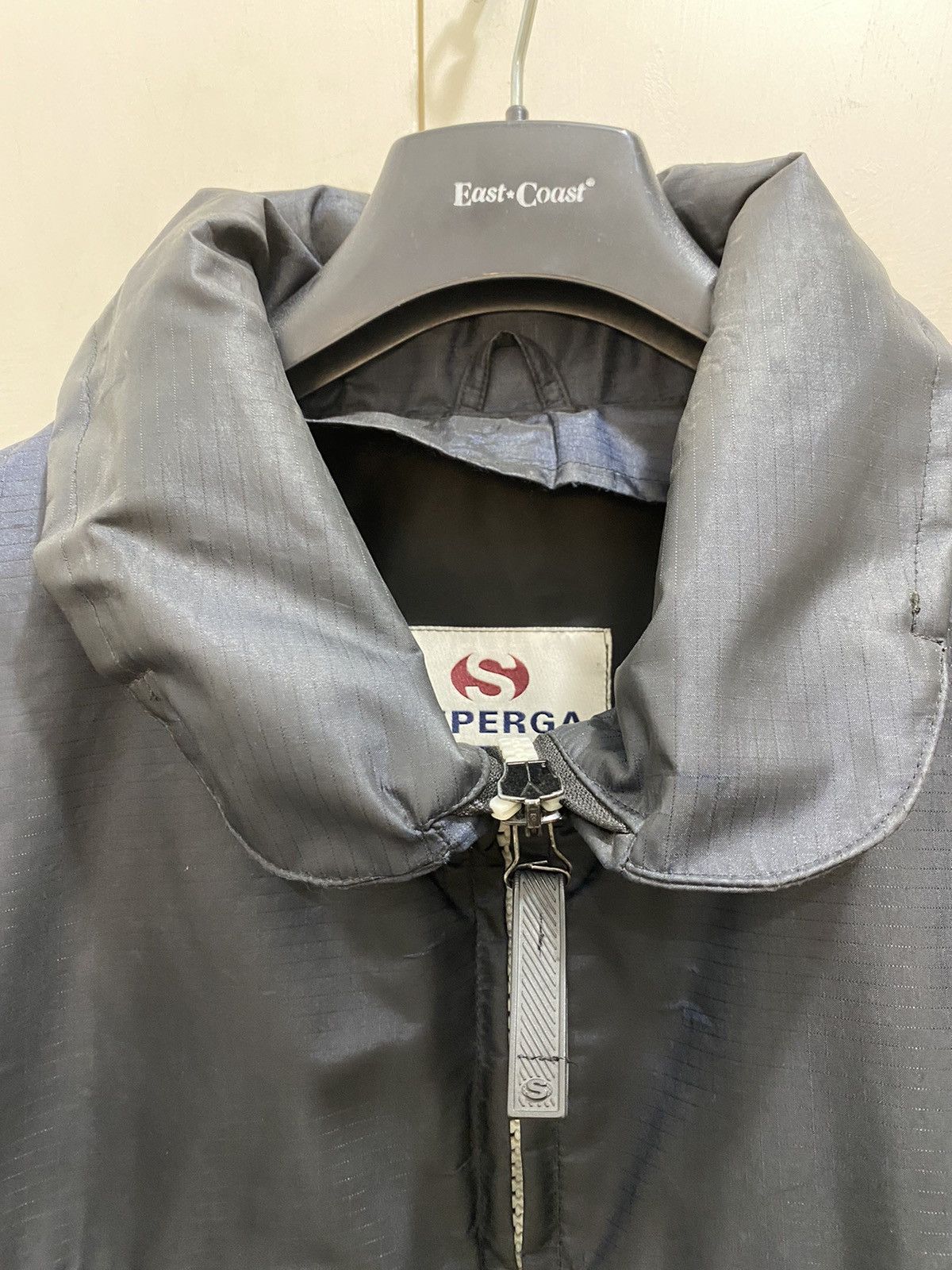 Massimo Osti Superga X Massimo Osti jacket, size XL, blue, used, Size US XL / EU 56 / 4 - 5 Thumbnail
