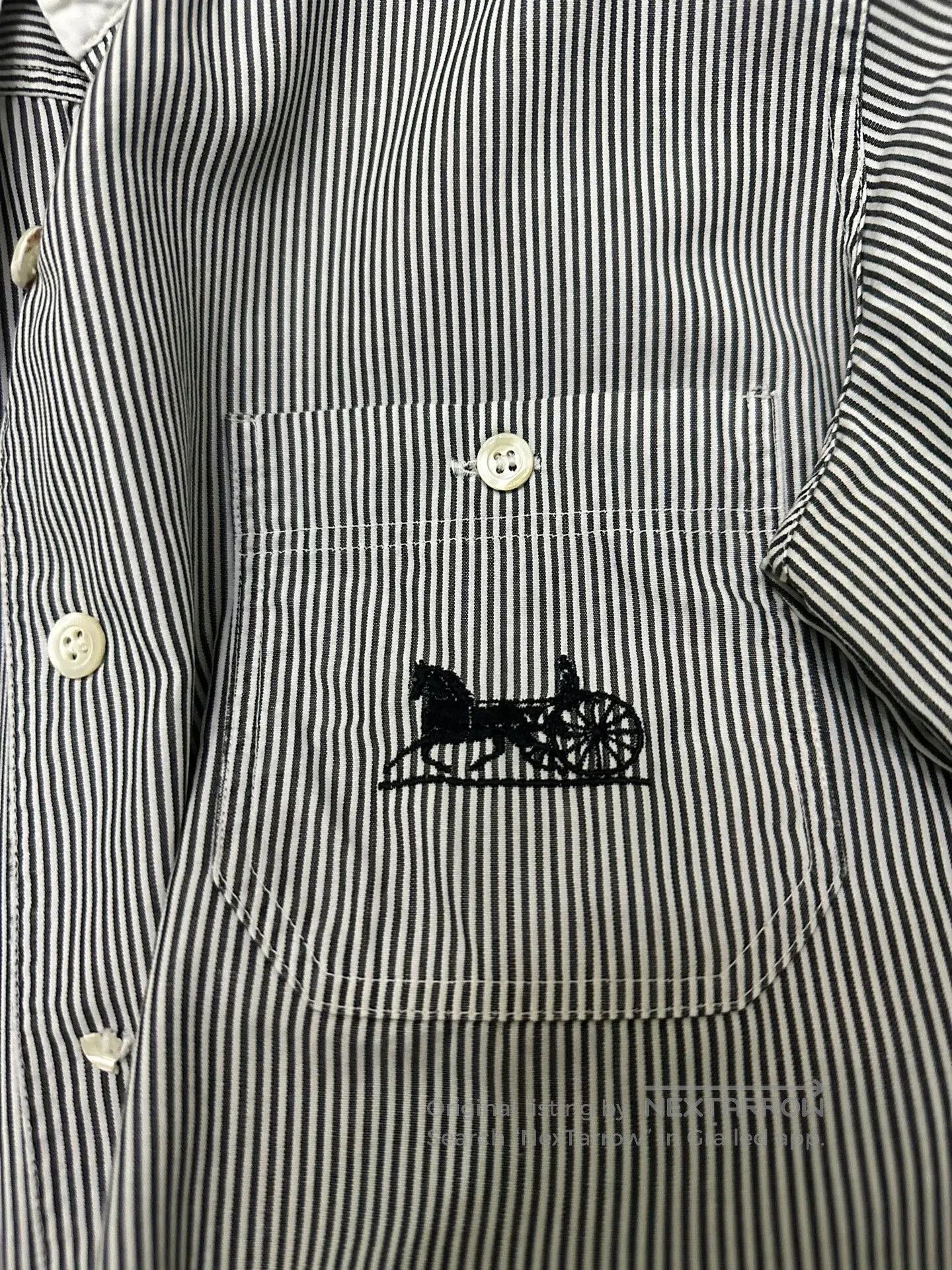 Other Celine Vintage Striped Shirt For Women. Size M / US 6-8 / IT 42-44 - 3 Thumbnail