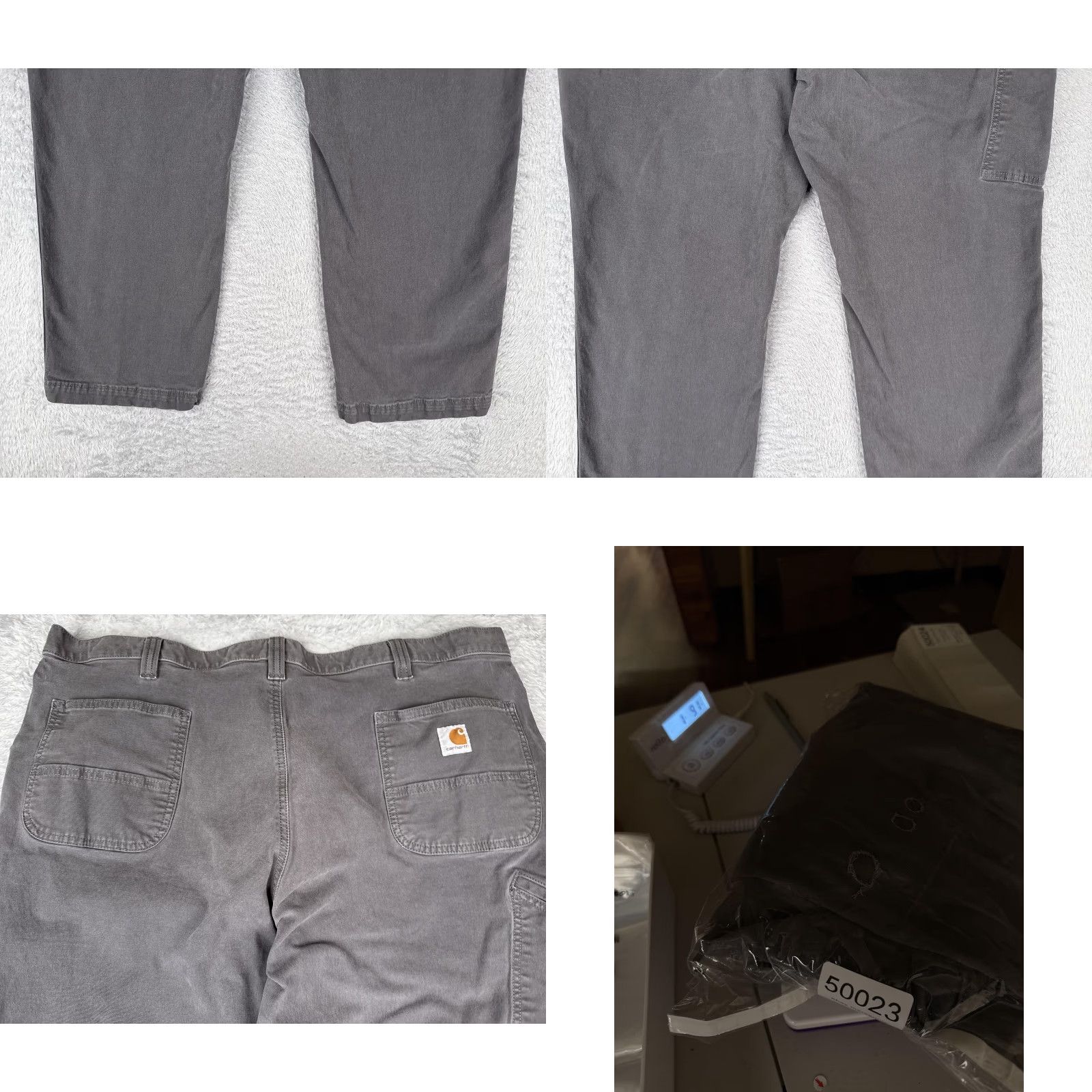 Carhartt Carhartt Pants 46x30 Gray Rugged Flex Rigby Dungaree Carpenter Relaxed Fit Mens Size US 30 / EU 46 - 10 Thumbnail