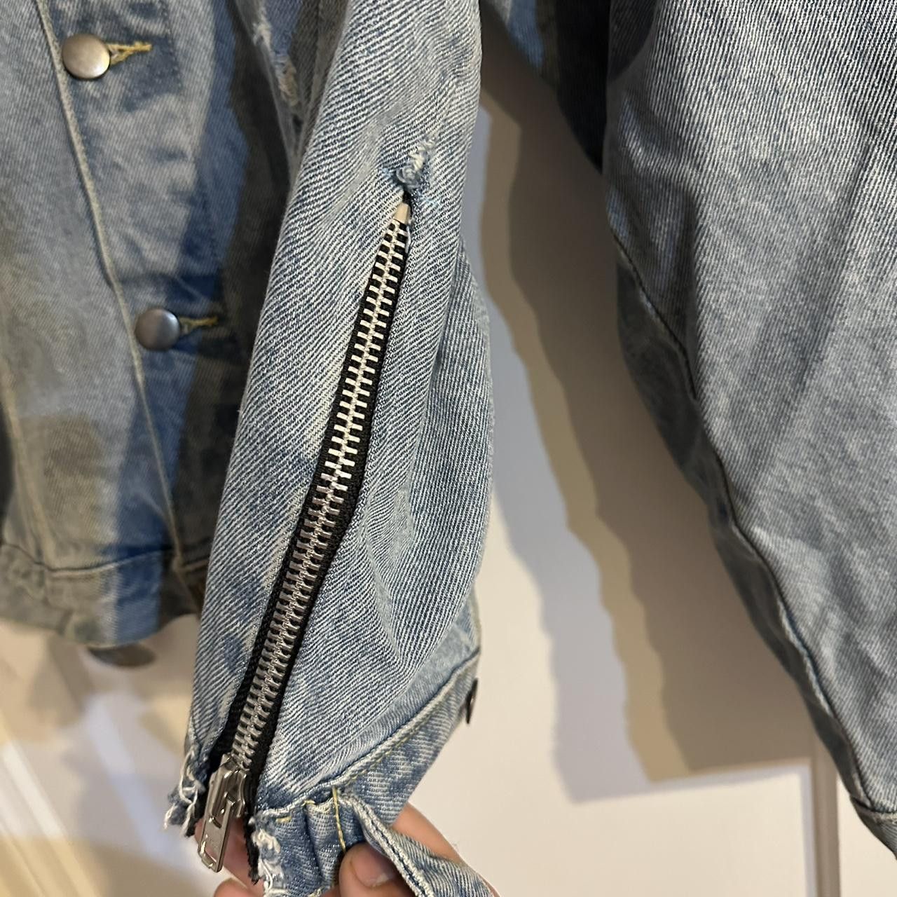 Wings Of Liberty Wings of Liberty Cut and Sew denim jacket Size US M / EU 48-50 / 2 - 3 Thumbnail