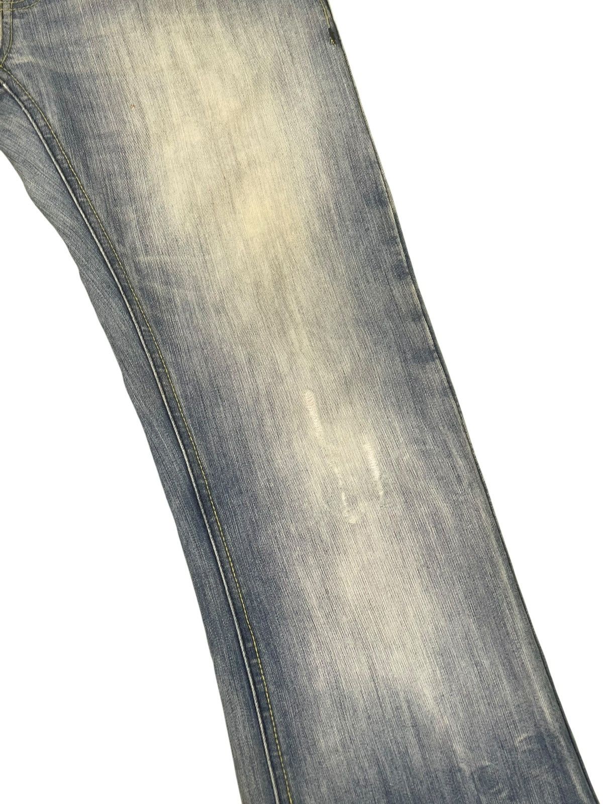 Japanese Brand Flare Jeans Denim Co Faded Distress Boot Cut 2🟦3 Size US 32 / EU 48 - 14 Thumbnail