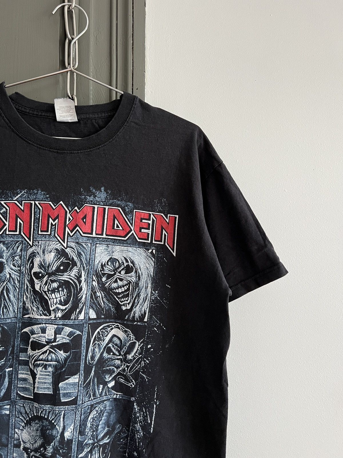 Band Tees × Fruit Of The Loom 2015 Iron Maiden Skull 100% Cotton Band t-Shirt Merch M Size US M / EU 48-50 / 2 - 6 Thumbnail