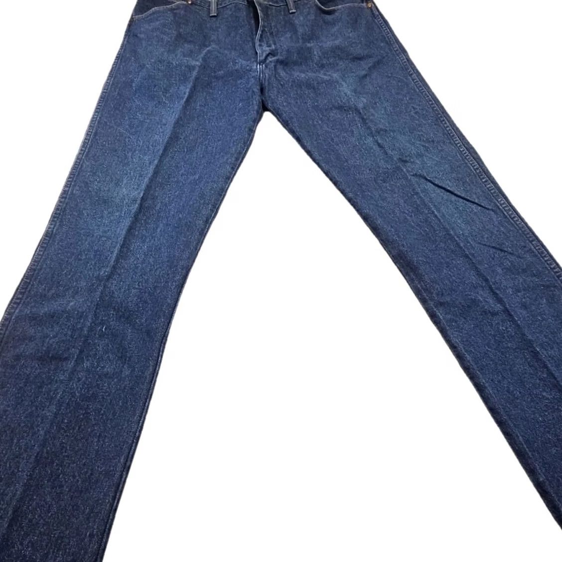 Wrangler Wrangler Jeans Men’s 42x34 Cowboy Cut Medium Denim Wash Regular Straight 100% Cotton Blue Cowboy Wrangler 13MWZ Mens Jeans Size US 42 / EU 58 - 6 Thumbnail