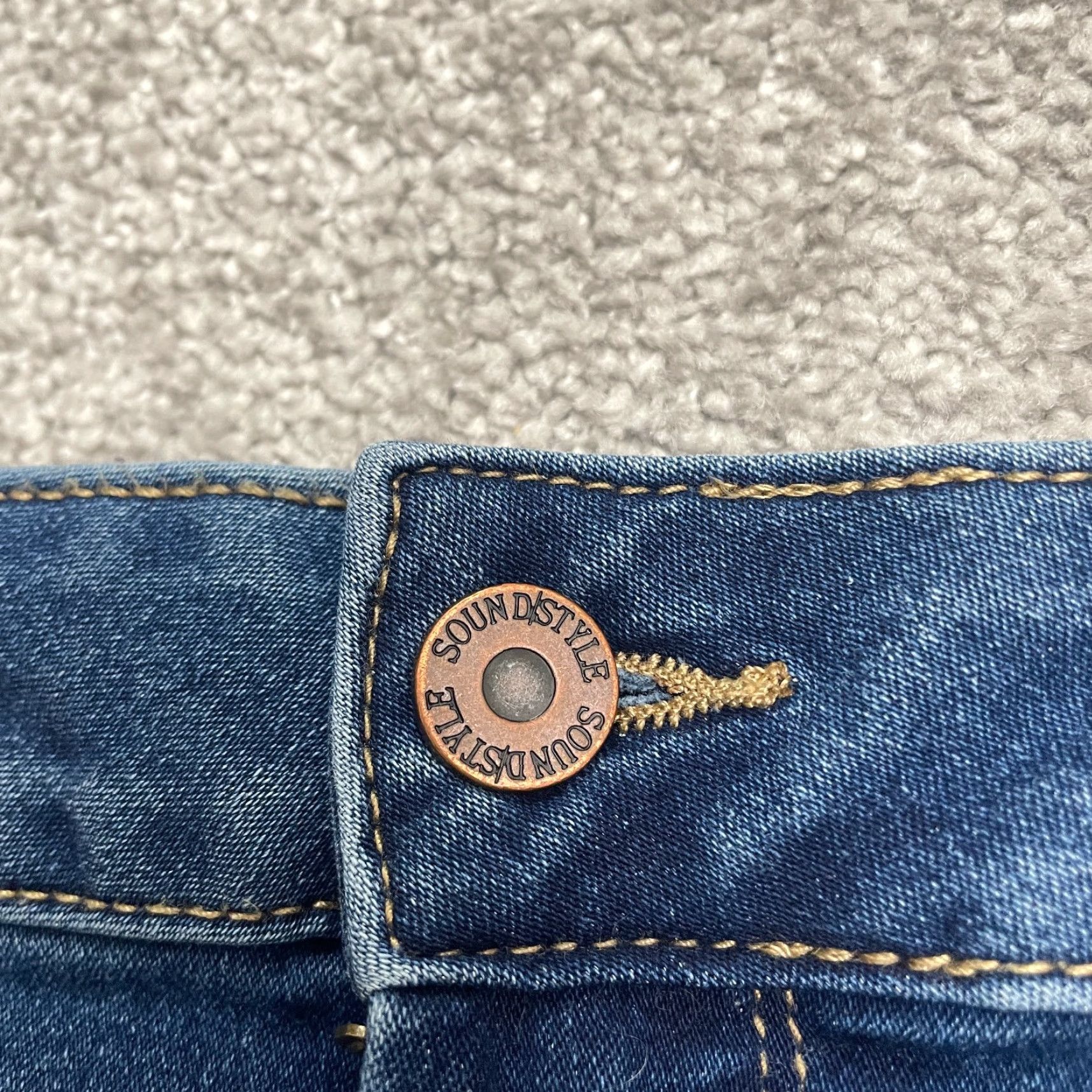 Vintage Soundstyle Jessie Jeans Womens 6 Blue High Rise Skinny Stretch 28x28 City USA Classic Size 28" / US 6 / IT 42 - 3 Thumbnail