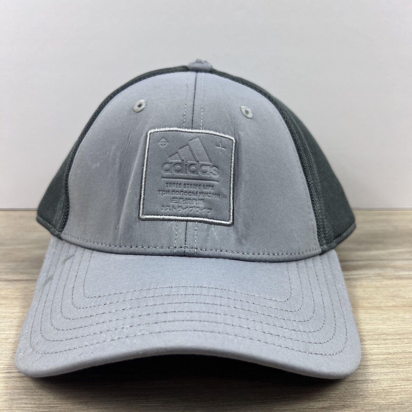 Adidas Adidas Snapback Hat Adidas Adjustable Hat Gray Adjustable Ha Size ONE SIZE - 3 Thumbnail