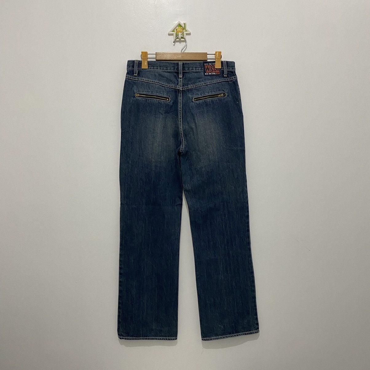 W&LT Walter Van Beirendonck Straight Denim Jeans Size US 31 - 3 Thumbnail