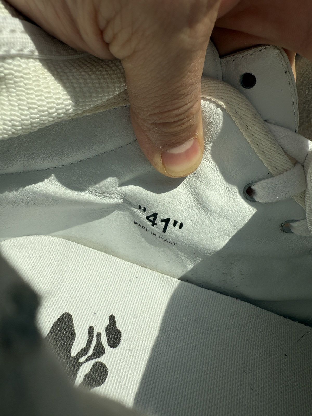 Off-White Off White Men’s High Top Sneaker Size US 8 / EU 41 - 5 Thumbnail