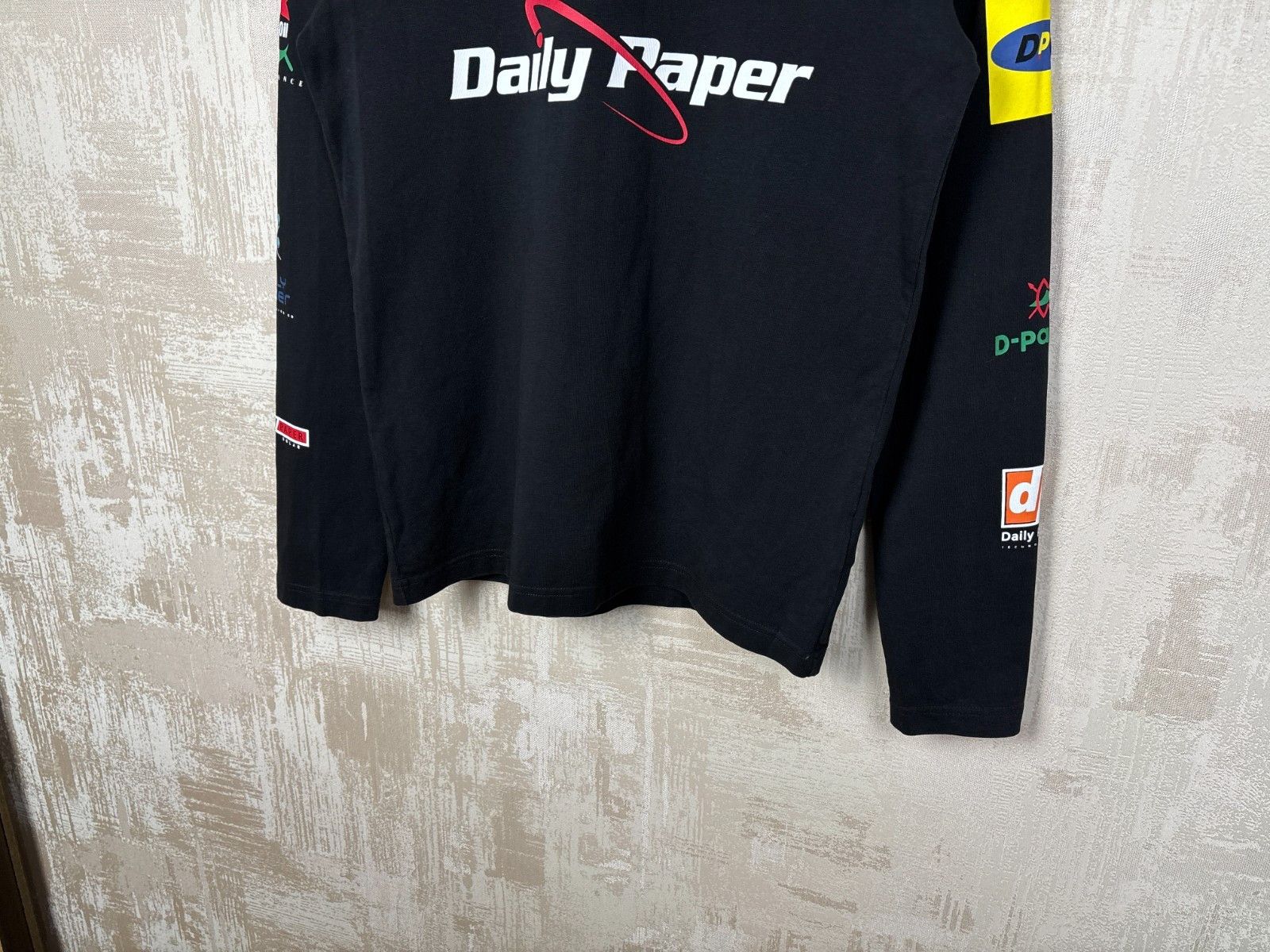 Daily Paper Daily Paper Feff Graphic Long Sleeve T-shirt Black Size US M / EU 48-50 / 2 - 6 Thumbnail