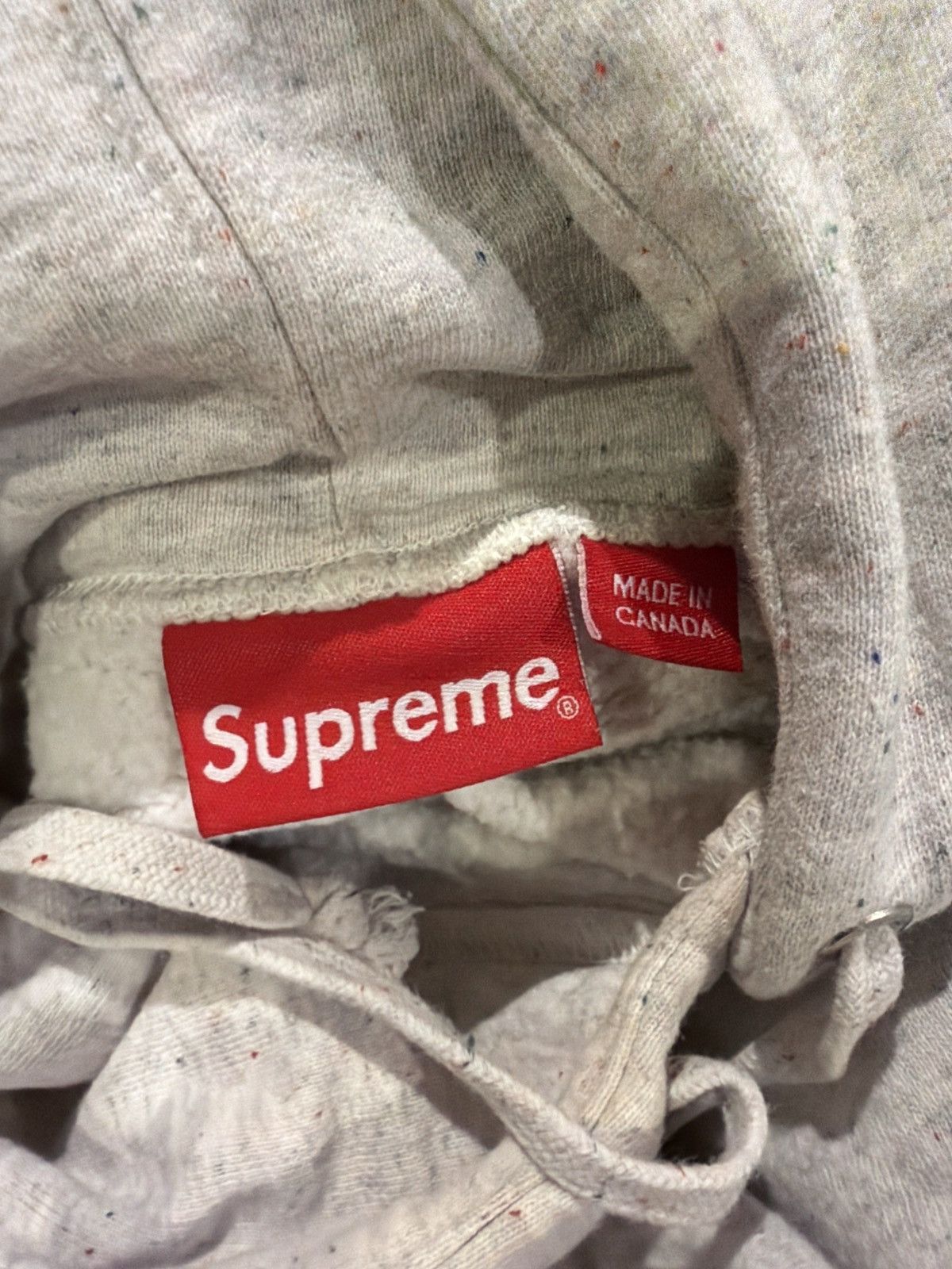 Supreme SUPREME light grey hoodie RARE Size US M / EU 48-50 / 2 - 7 Thumbnail