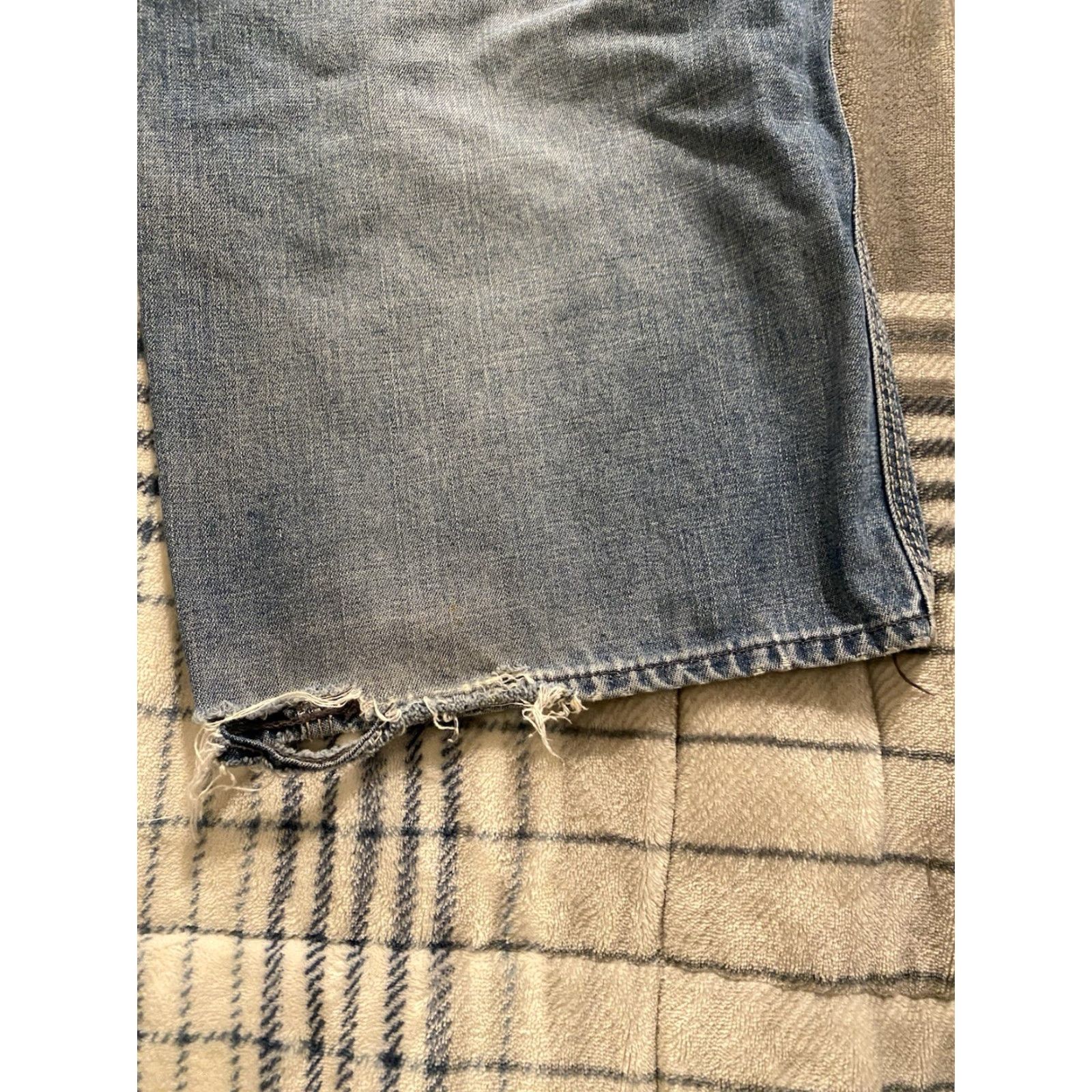 Polo Ralph Lauren VINTAGE Polo Ralph Lauren Jeans Co Baggy Carpenter Jeans Skate Grunge Mens 38x31 90s Hip Hop Denim Blue Urban Wide-Leg Size US M / EU 48-50 / 2 - 3 Thumbnail