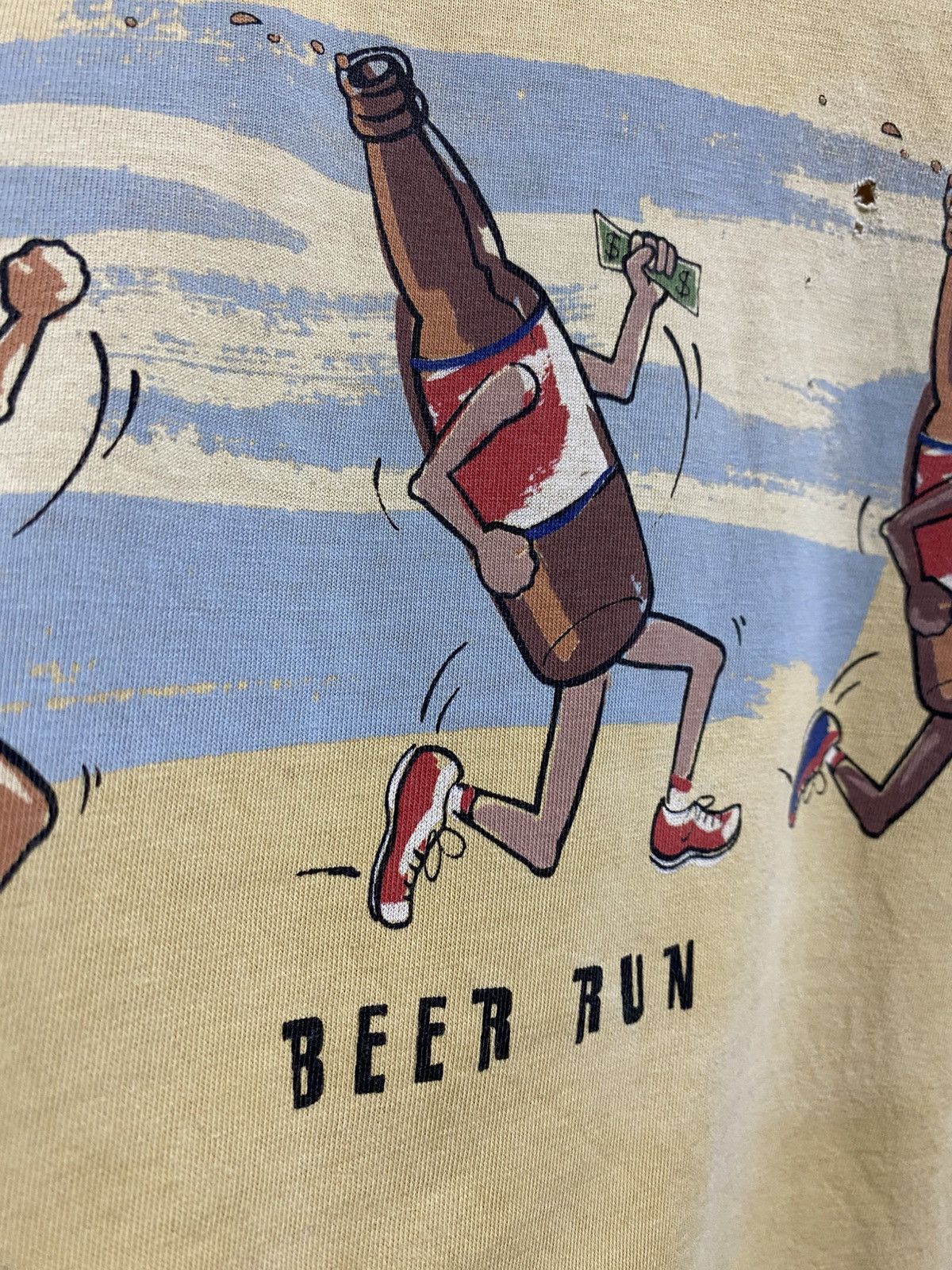 Vintage Vintage Beer Run Crazy Shirt Size US L / EU 52-54 / 3 - 5 Thumbnail