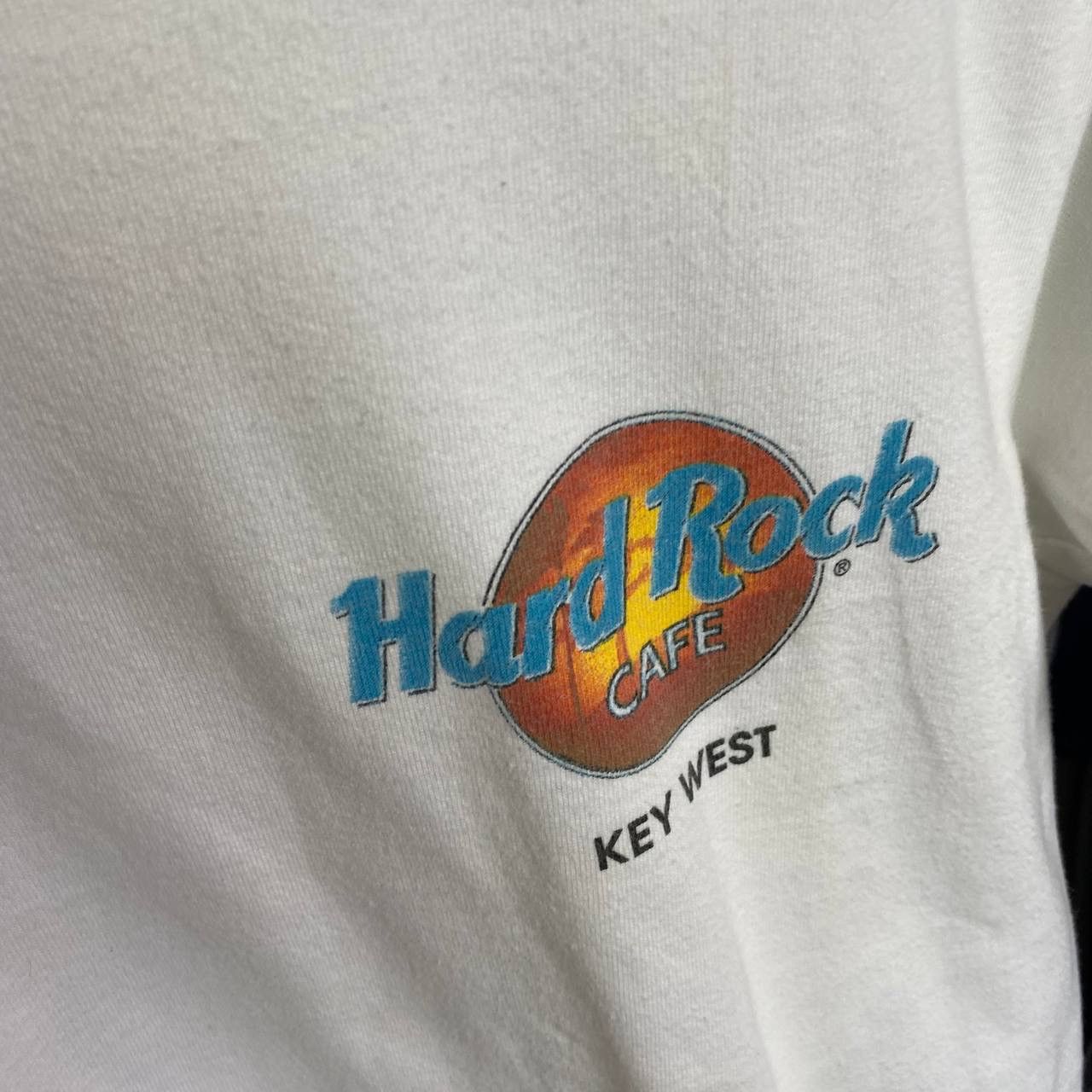 Hard Rock Cafe × Vintage Vintage Hard Rock Cafe Big Graphic logo made in USA tee Size US S / EU 44-46 / 1 - 6 Thumbnail