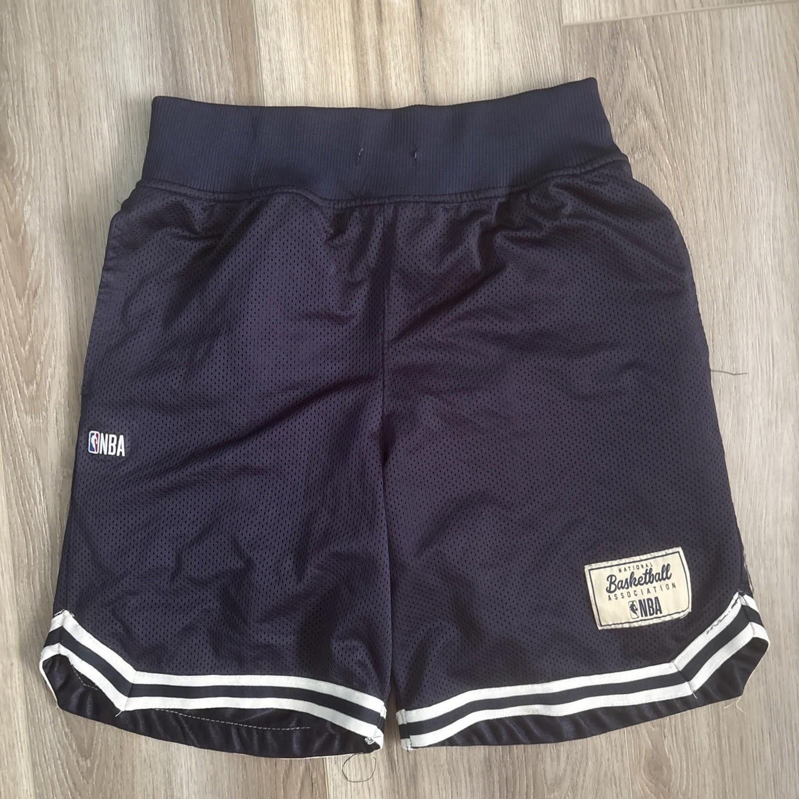 NBA NBA Men's Size Small Navy Blue Vintage Basketball Shorts Size ONE SIZE - 1 Thumbnail