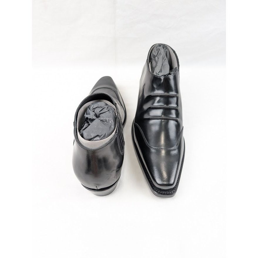 Givenchy o1rshd1 Show Cowboy Boots in Black Size US 11 / EU 44 - 18 Thumbnail