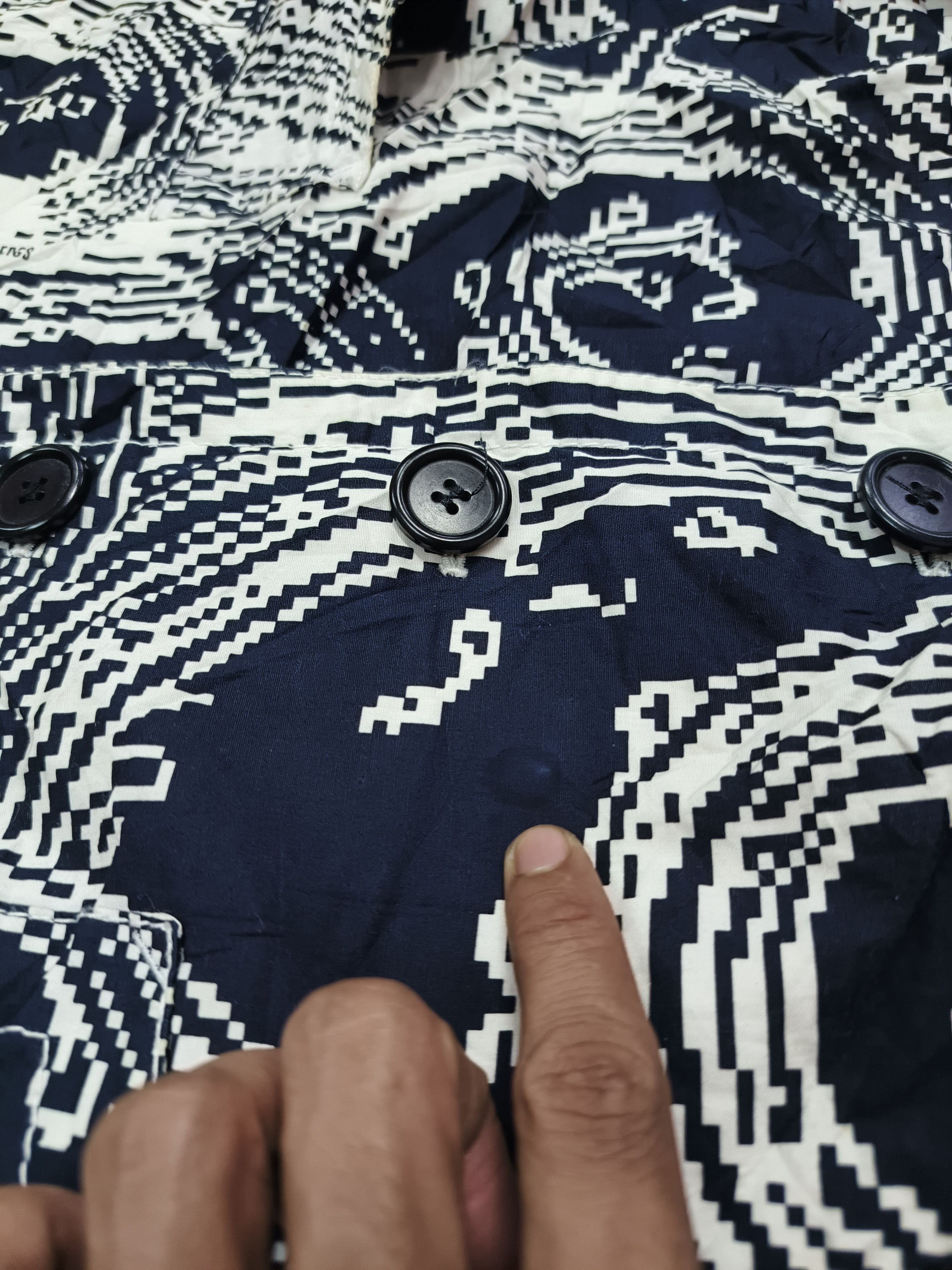 Dirk Bikkembergs Dirk Bikkembers Paisley Print Jacket Coat Size L / US 10 / IT 46 - 6 Thumbnail