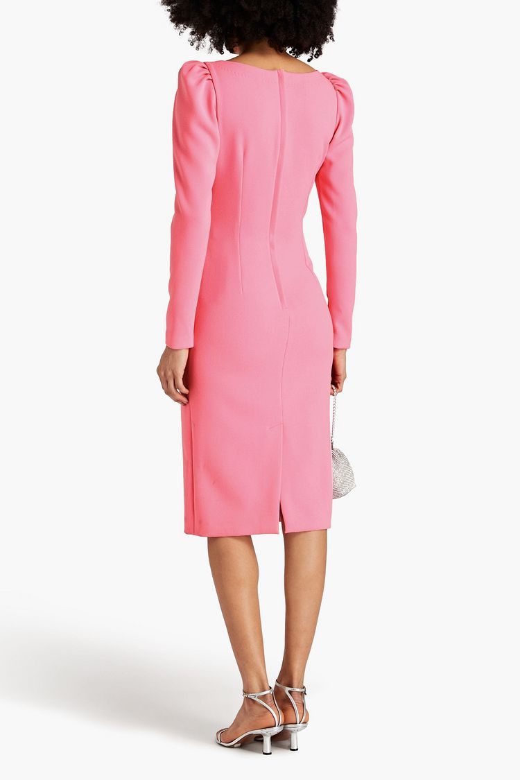 Dolce & Gabbana o1y0825 Midi Dress in Pink Size L / US 10 / IT 46 - 3 Thumbnail