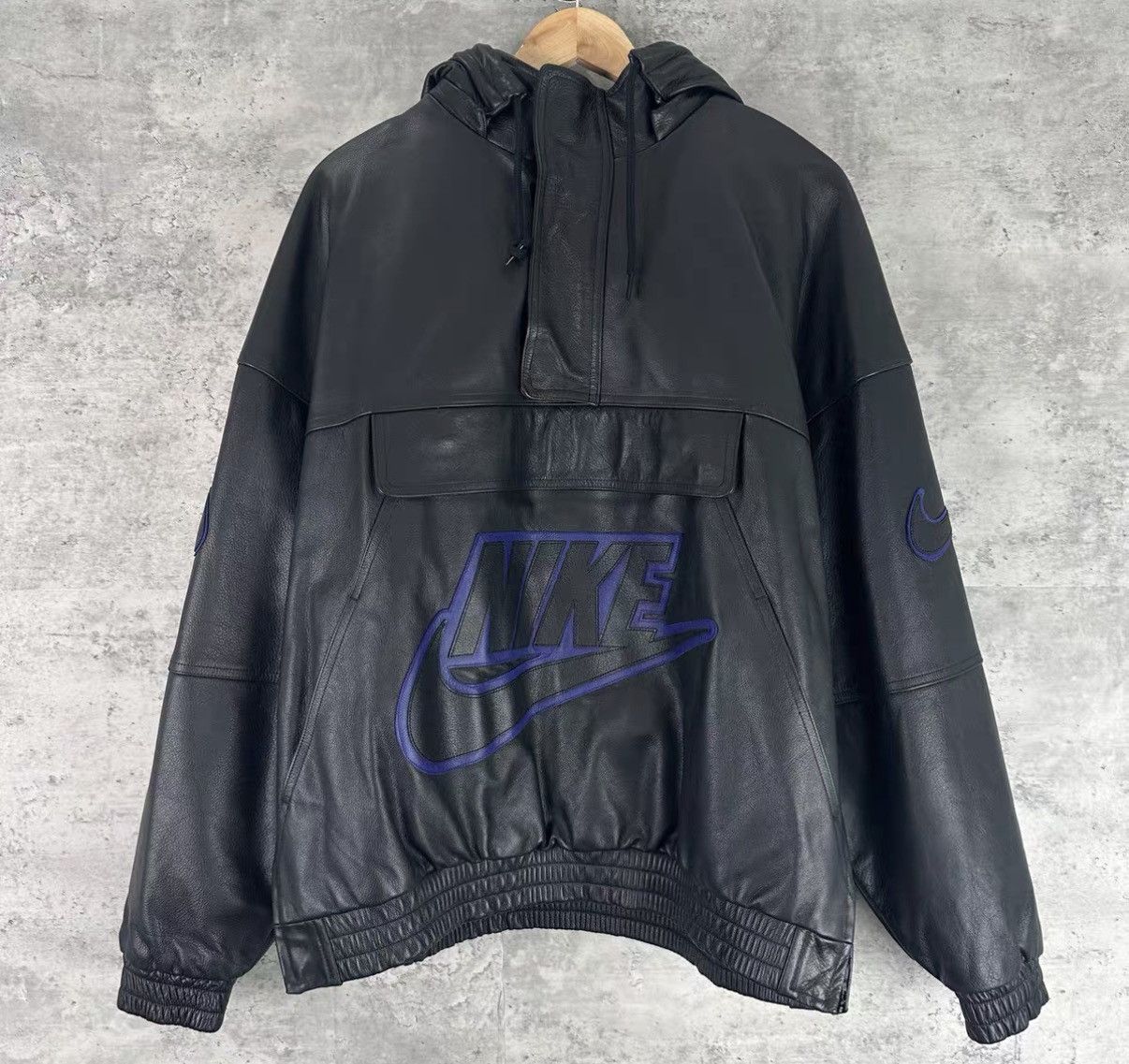 Supreme Supreme x Nike Box Logo Leather Jacket J42 Size US M / EU 48-50 / 2 - 2 Thumbnail