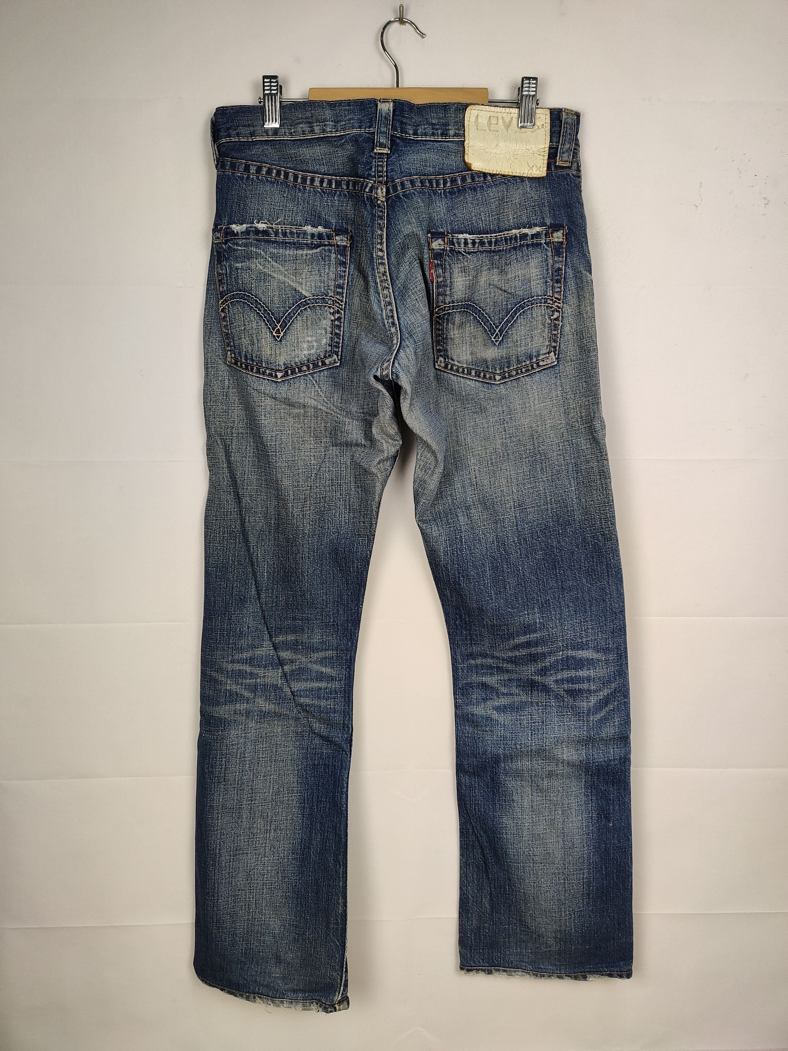 Levi's Vintage Levi's Distressed Denim Pant Size US 30 / EU 46 - 4 Thumbnail