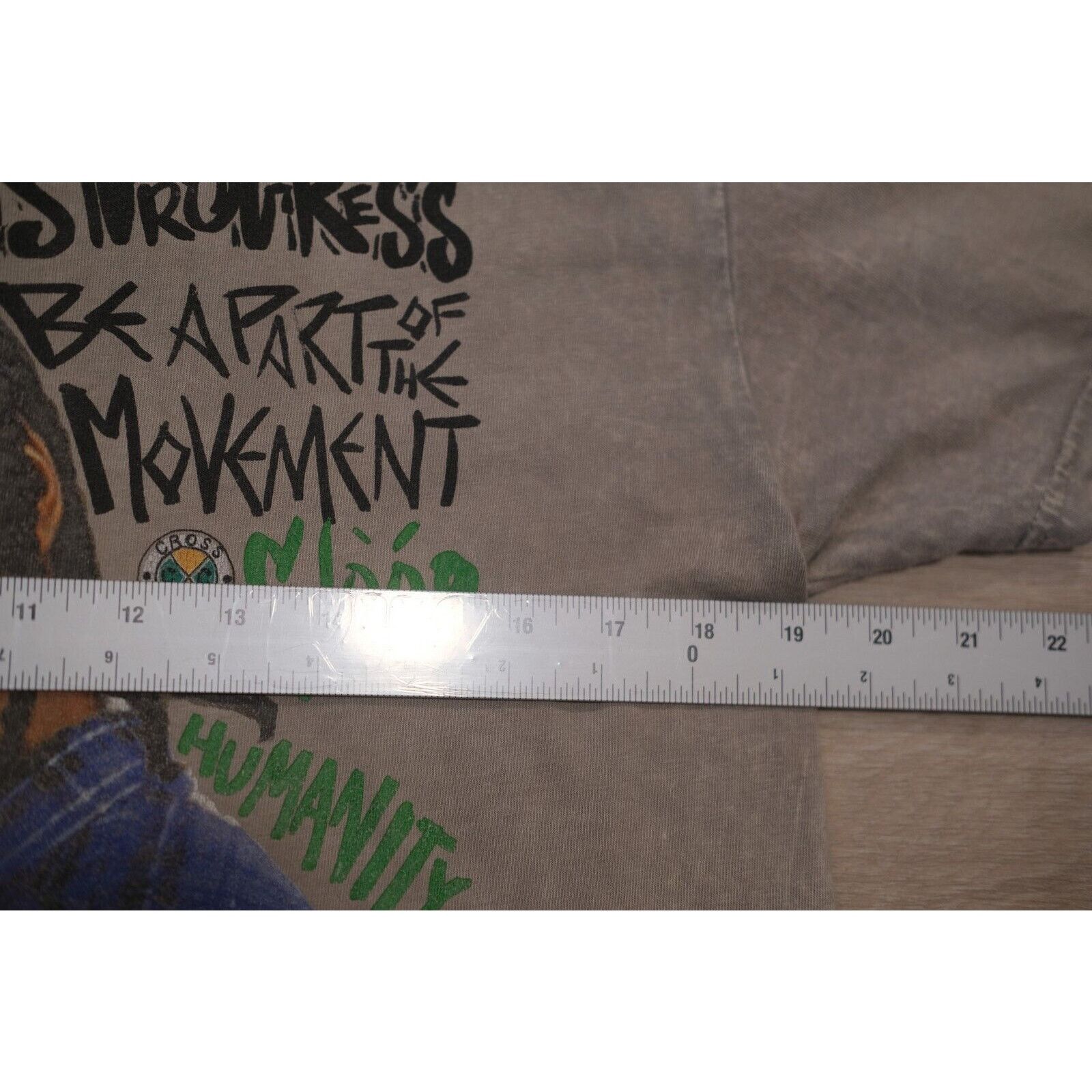 Snoop Dogg Vintage 90s Cross Colours Snoop Rap Hip Graphic Medium Grey Size US M / EU 48-50 / 2 - 5 Thumbnail