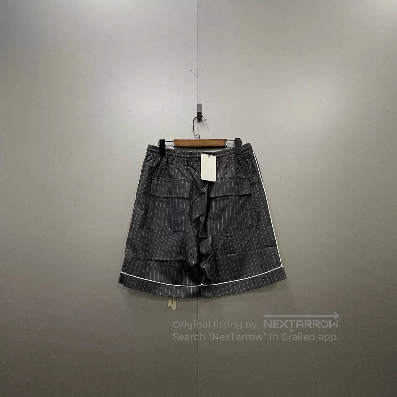 Maison Margiela gray striped homewear set. Size 30" / US 8 / IT 44 - 5 Thumbnail