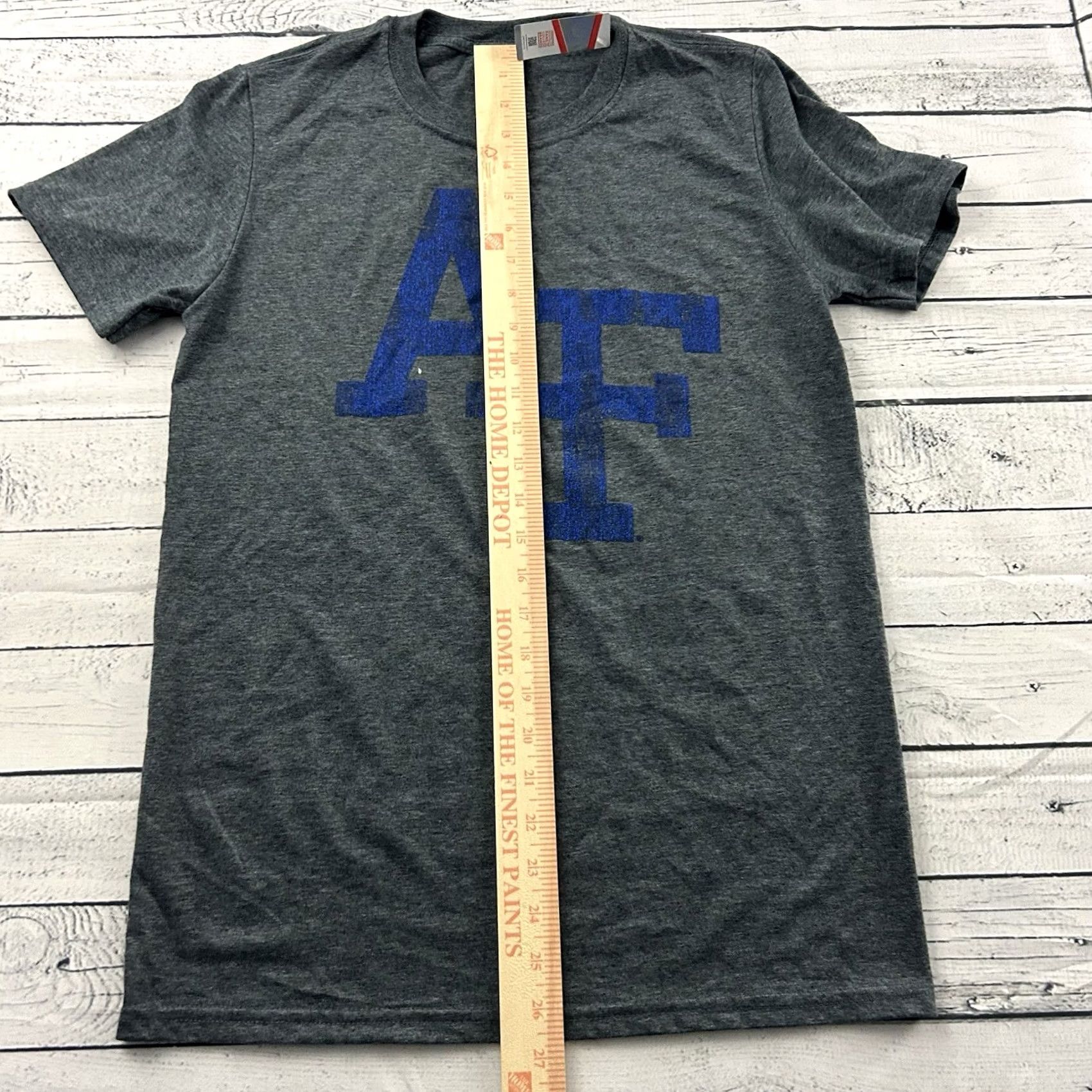 Vintage Air Force Top Of The World Short Sleeve T Shirt Men Small Gray Size US S / EU 44-46 / 1 - 3 Thumbnail