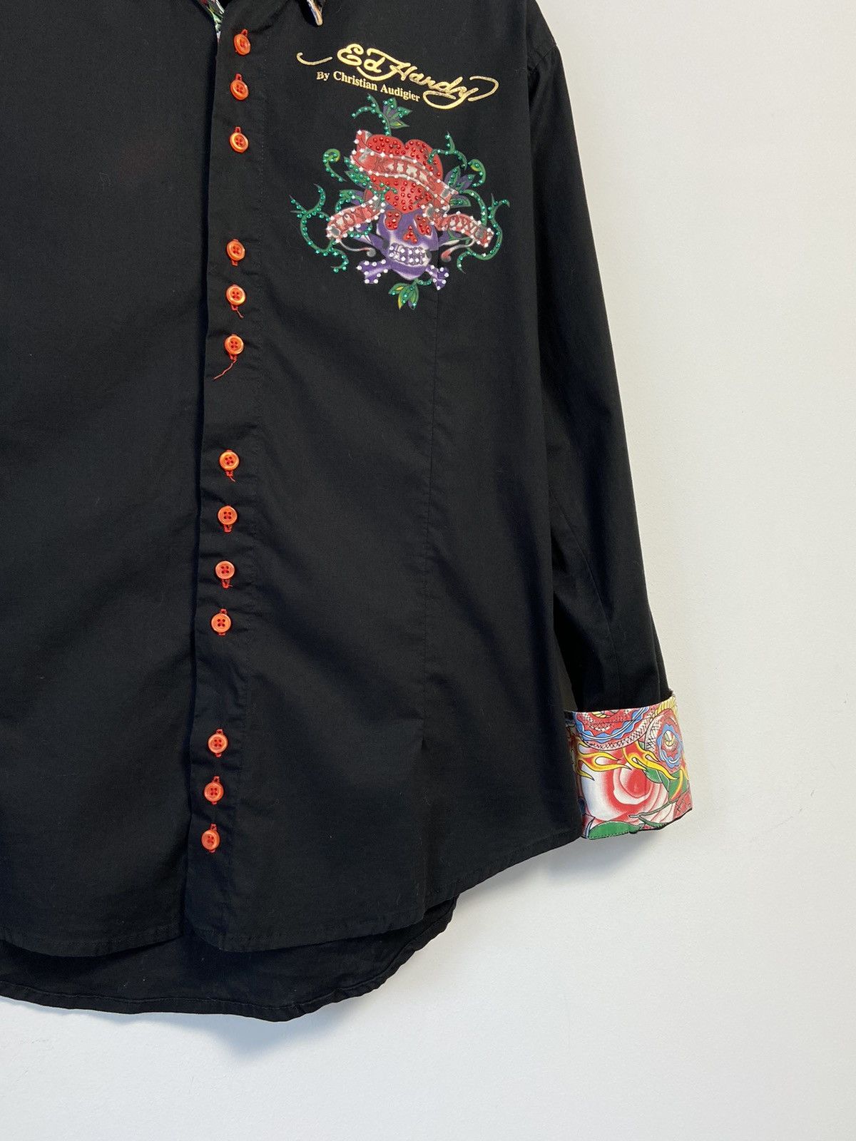 Ed Hardy Ed hardy Vintage Button Up Y2K style hype Size US M / EU 48-50 / 2 - 3 Thumbnail