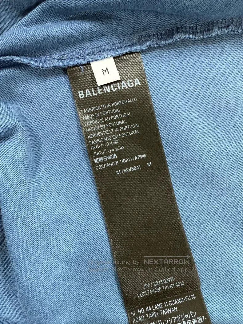 Balenciaga Balenciaga Letter Printed Crew Neck Short Sleeve T-Shirt Size US M / EU 48-50 / 2 - 4 Thumbnail