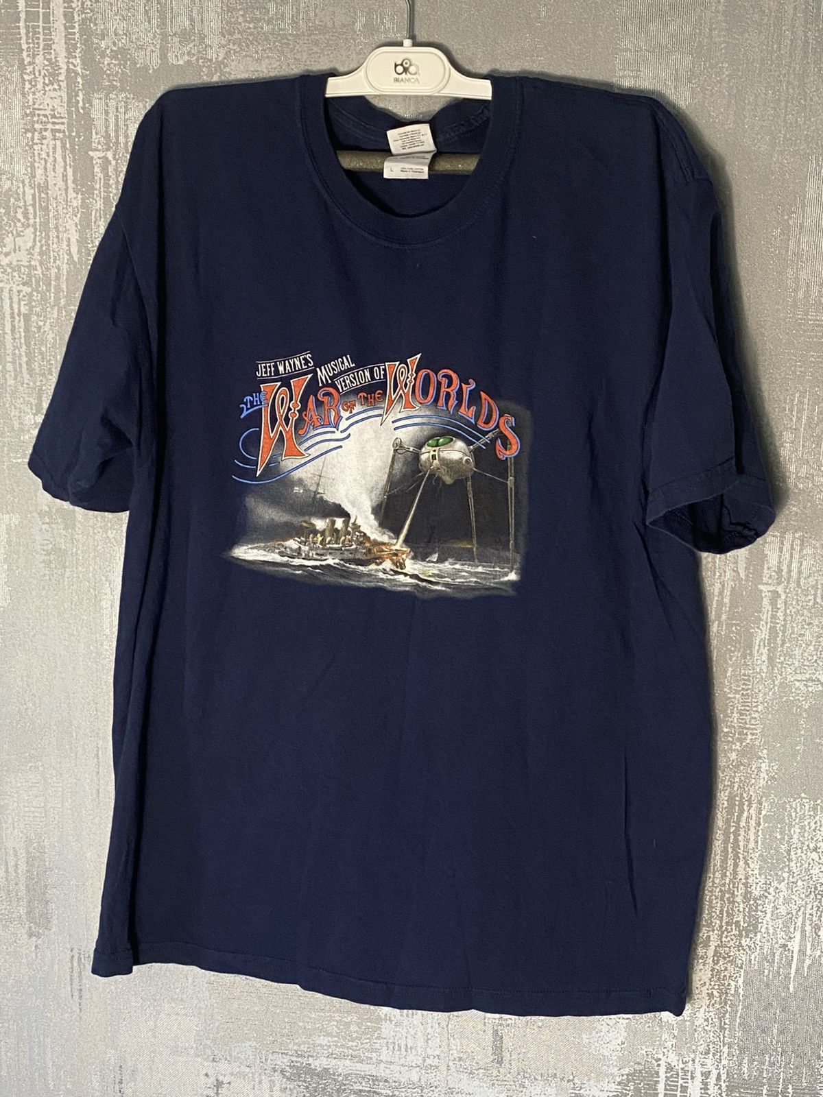 Vintage Vintage The War Of The Worlds Jeff Wayne’s Tour 2007 T-shirt Size US L / EU 52-54 / 3 - 1 Thumbnail