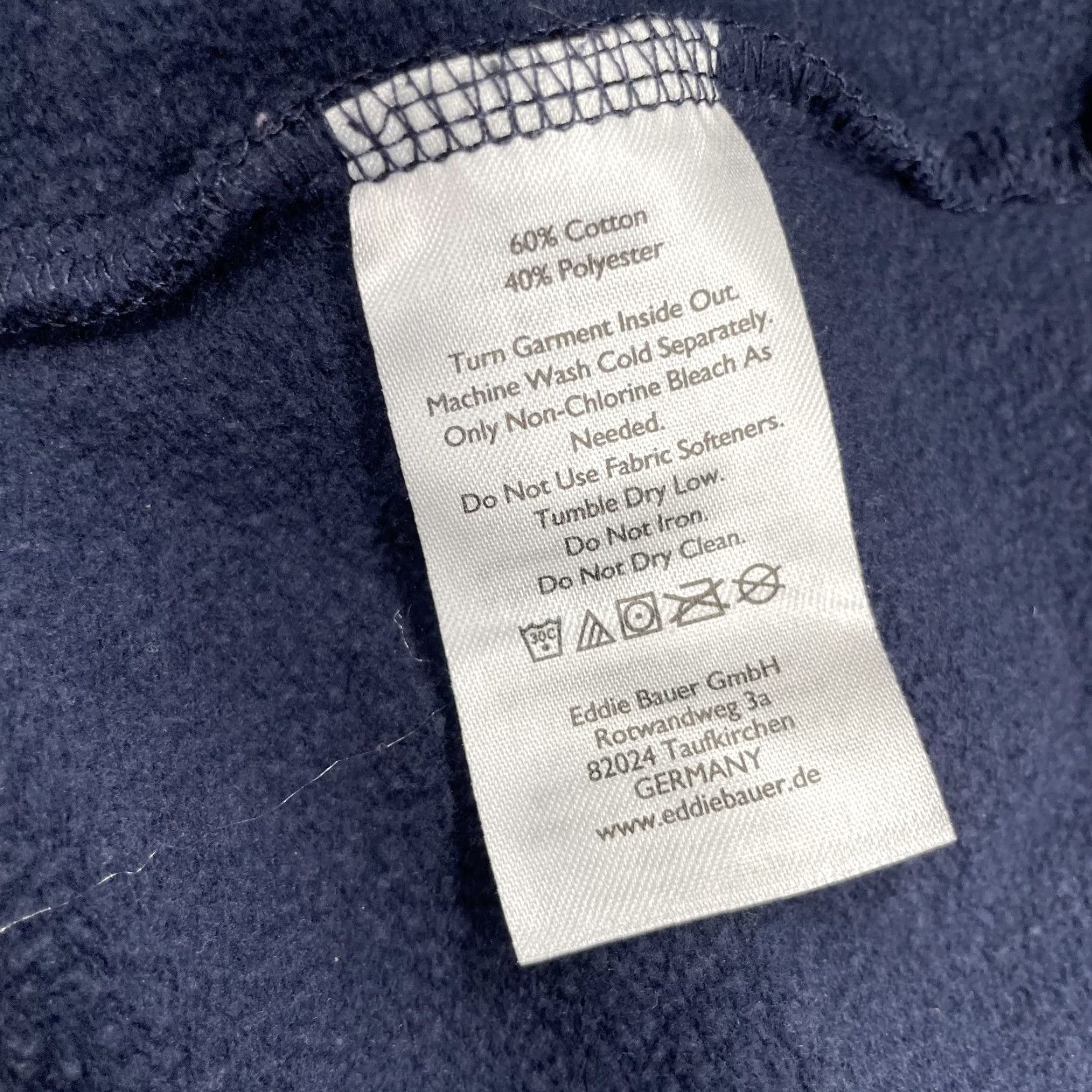 Eddie Bauer Eddie Bauer Cardigan Women's Cape Large Navy Sweater Athleisure Travel Hike Gorp Size L / US 10 / IT 46 - 4 Thumbnail