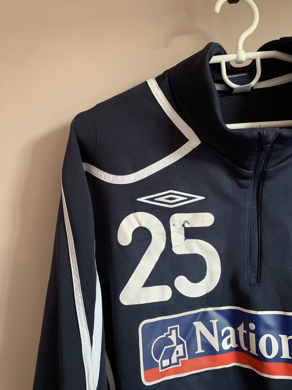 Umbro England Vintage Football Umbro Drill Top Sweatshirt Retro Size US L / EU 52-54 / 3 - 3 Thumbnail