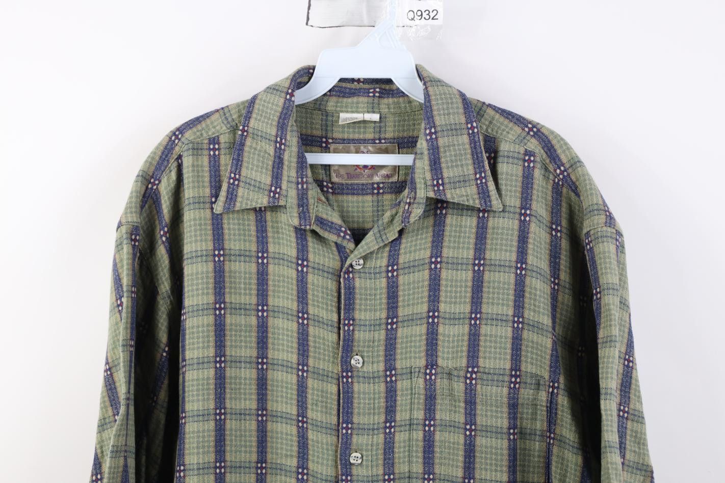 Vintage Vintage 90s The Territory Ahead Weave Geometric Button Shirt Size US L / EU 52-54 / 3 - 2 Thumbnail
