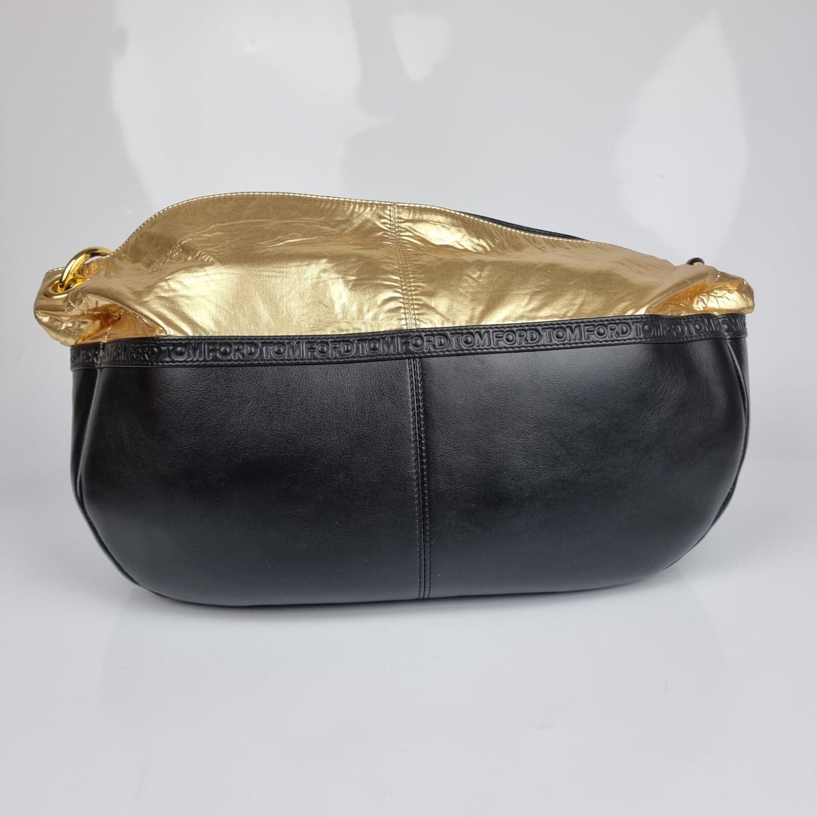 Tom Ford TOM FORD Black/Gold Shoulder Bag New Size ONE SIZE - 6 Thumbnail