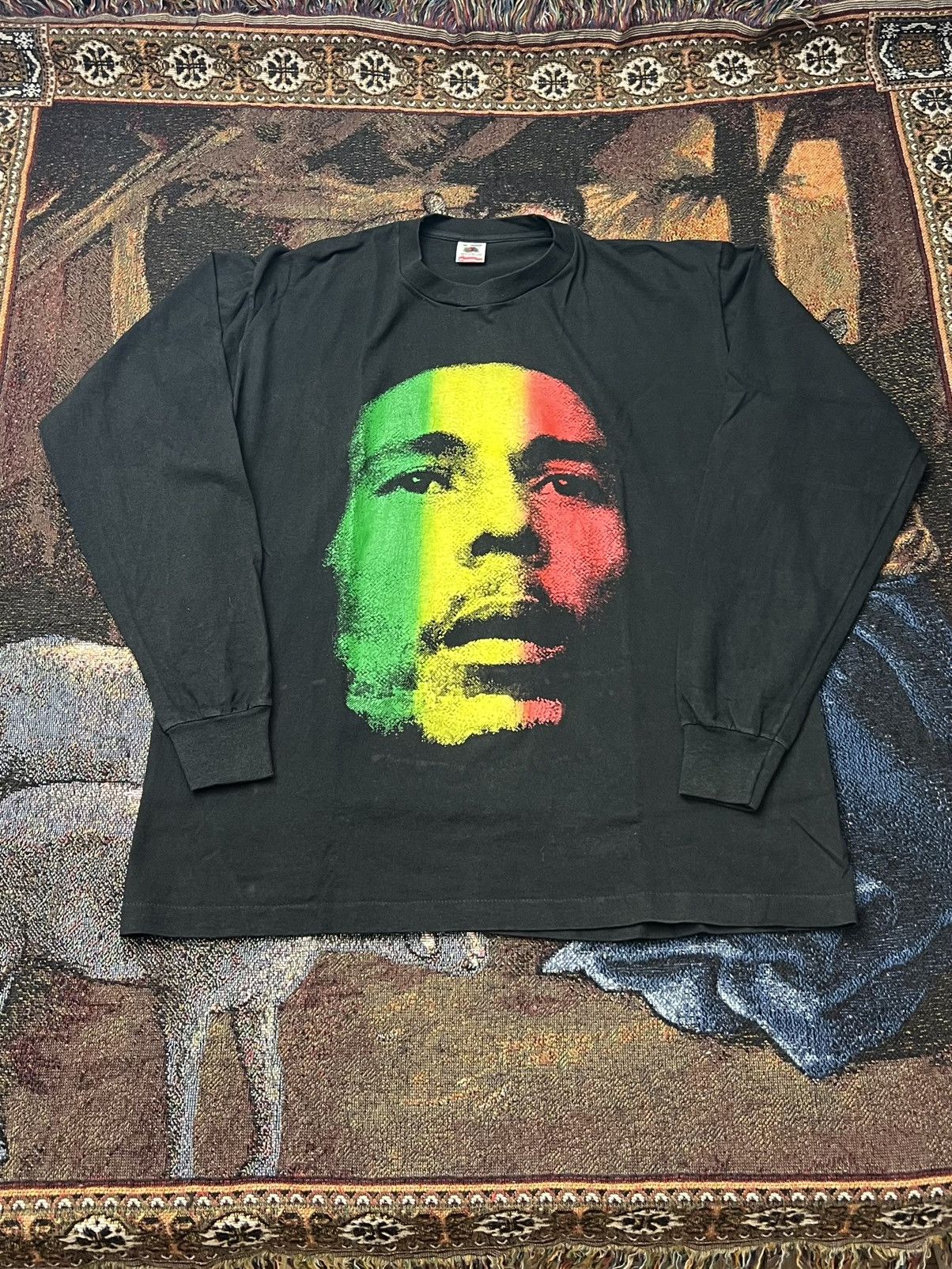 Bob Marley Vintage Bob Marley Redemption Song LS Size US XL / EU 56 / 4 - 3 Thumbnail