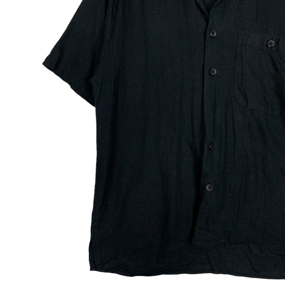 Vintage TRUST Linen Rayon Short Sleeve Button Shirt #0508-C23 Size US S / EU 44-46 / 1 - 3 Thumbnail