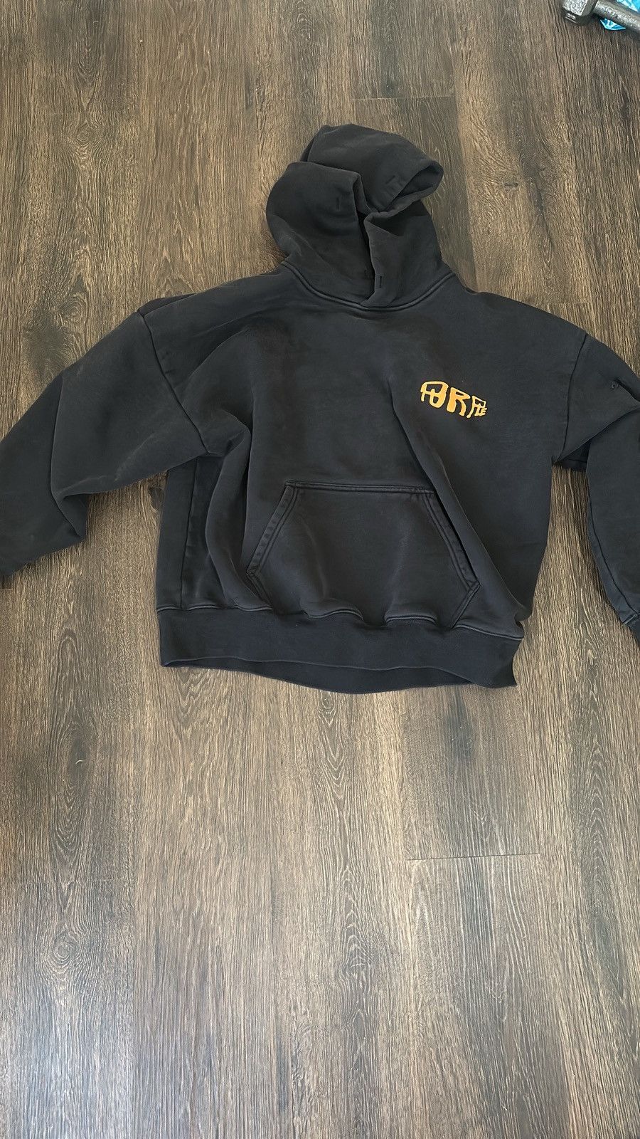 Purple Brand Purple brand black and orange hoodie Size US XL / EU 56 / 4 - 1 Thumbnail