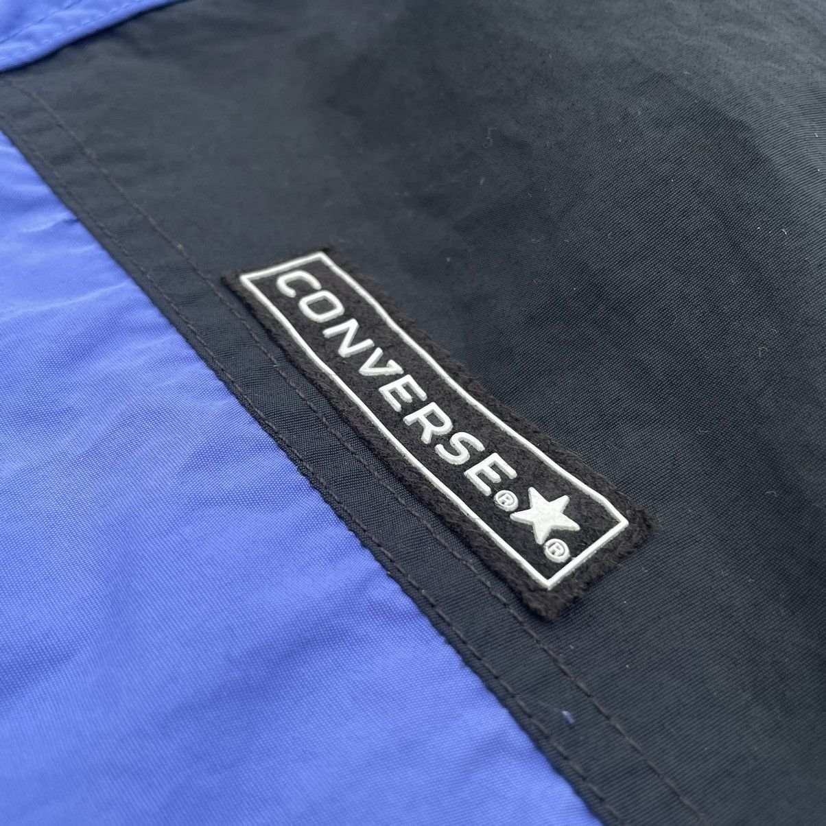 Converse × Vintage VINTAGE CONVERSE BUTTON UP FULL ZIP WINDBREAKER JACKET Size US L / EU 52-54 / 3 - 8 Thumbnail