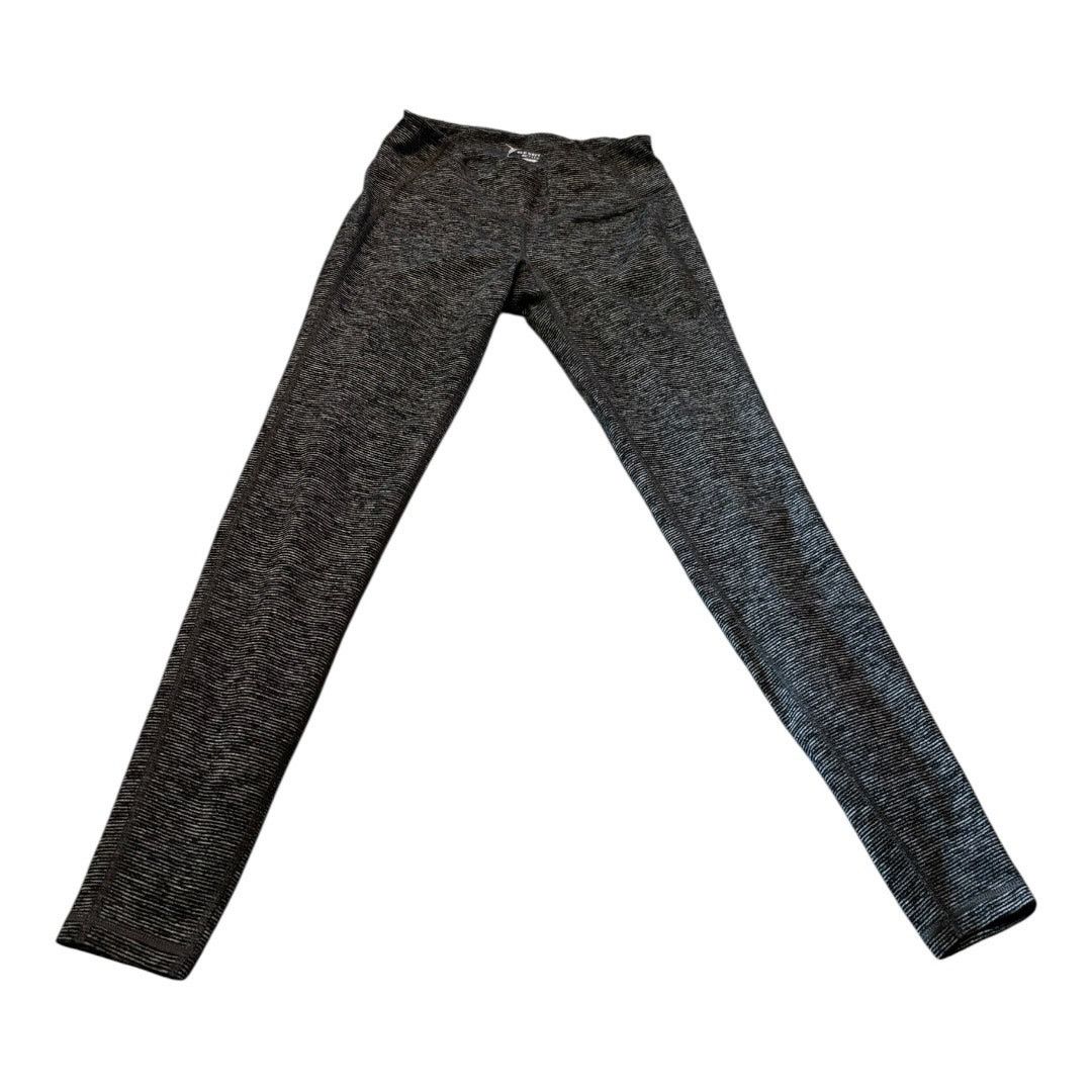 Old Navy Old Navy Active Black Striped Leggings Size S Size 26" / US 2 / IT 38 - 2 Thumbnail