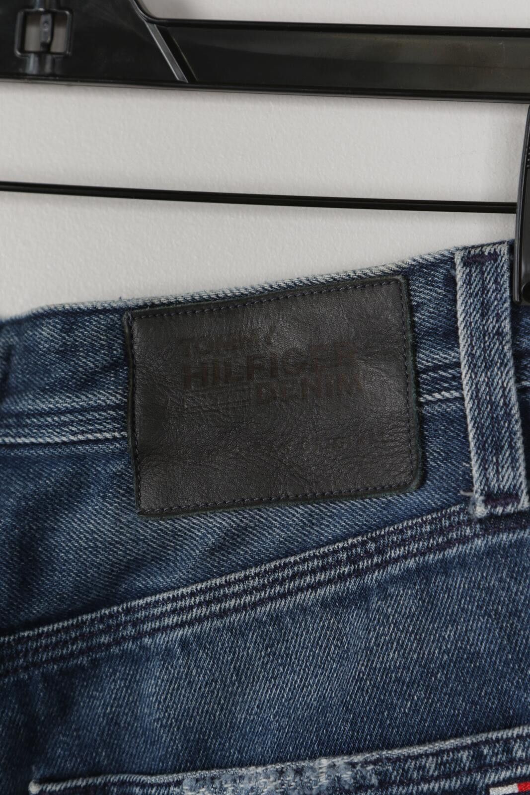 Tommy Hilfiger 00's Tommy Hilfiger Denim Patchwork Slim Fit Jeans Size US 30 / EU 46 - 3 Thumbnail