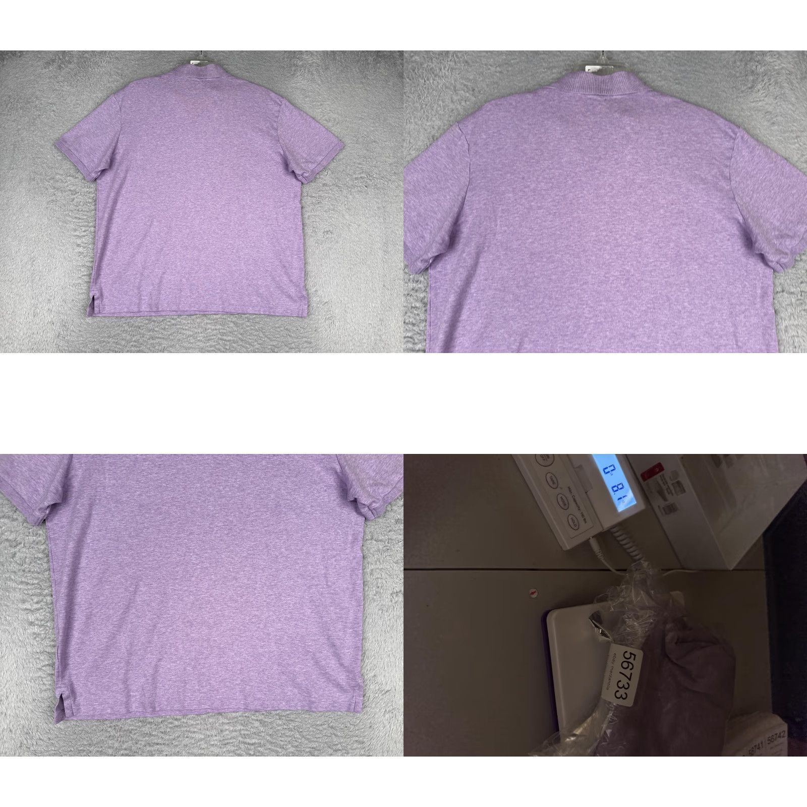 Polo Ralph Lauren Polo Ralph Lauren Polo Shirt Mens Large Purple Classic Fit Jersey Logo Casual Size US L / EU 52-54 / 3 - 9 Thumbnail