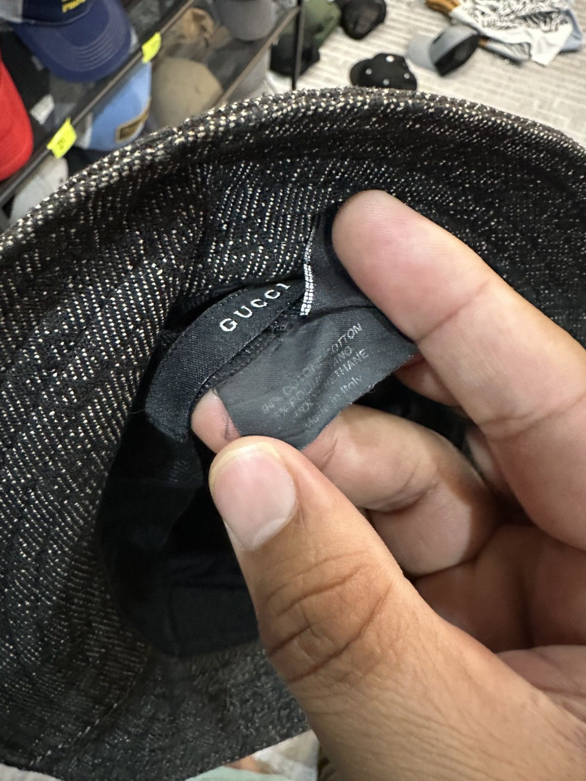 Gucci Classic Gucci GG Monogram Hat Size Medium Size ONE SIZE - 11 Thumbnail