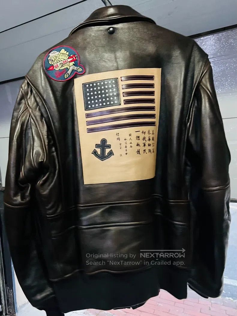 Schott Schott Flying Tigers G1 classic flight jacket Size US L / EU 52-54 / 3 - 4 Thumbnail