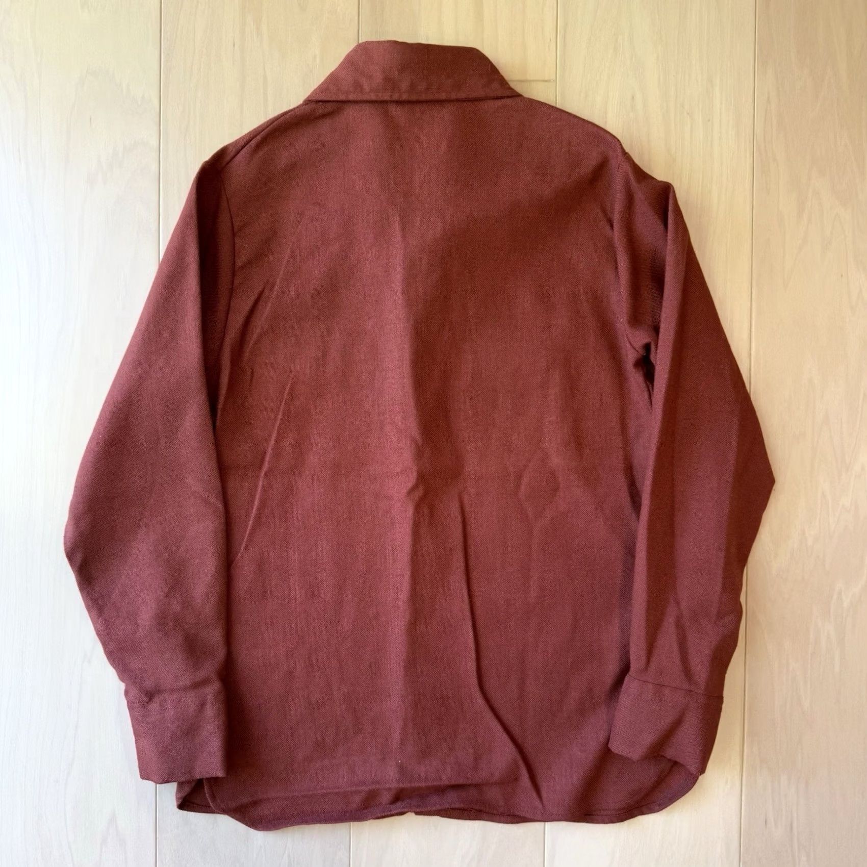 Levi's VINTAGE Levi's Shirt Women's Small Rust Red Long Sleeve Button Up Workwear Size S / US 4 / IT 40 - 7 Thumbnail