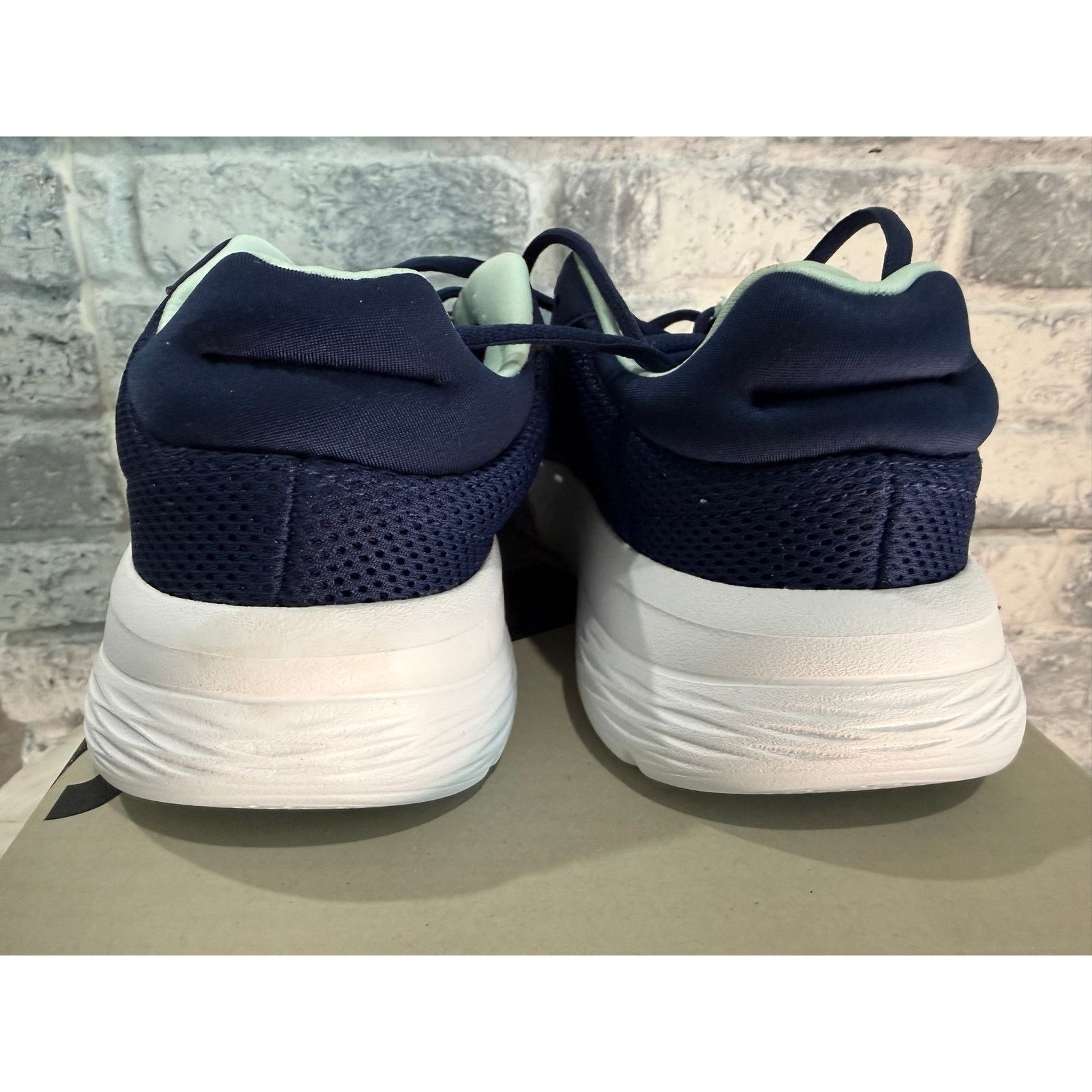 Adidas Adidas Women’s Cloudfoam Comfy Dark Blue Halo Mint size 8.5 Size US 8.5 / IT 38.5 - 4 Thumbnail