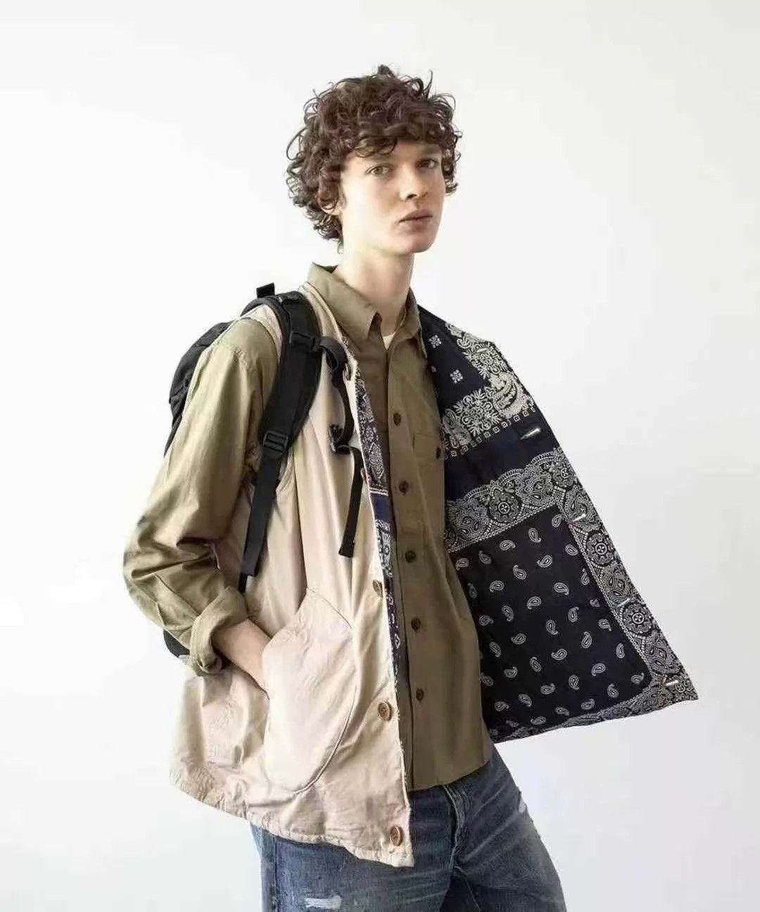 Visvim VISVIM 21 ICT KORA DOWN VEST 98NWT Beige 3 Bandana Size US L / EU 52-54 / 3 - 8 Thumbnail